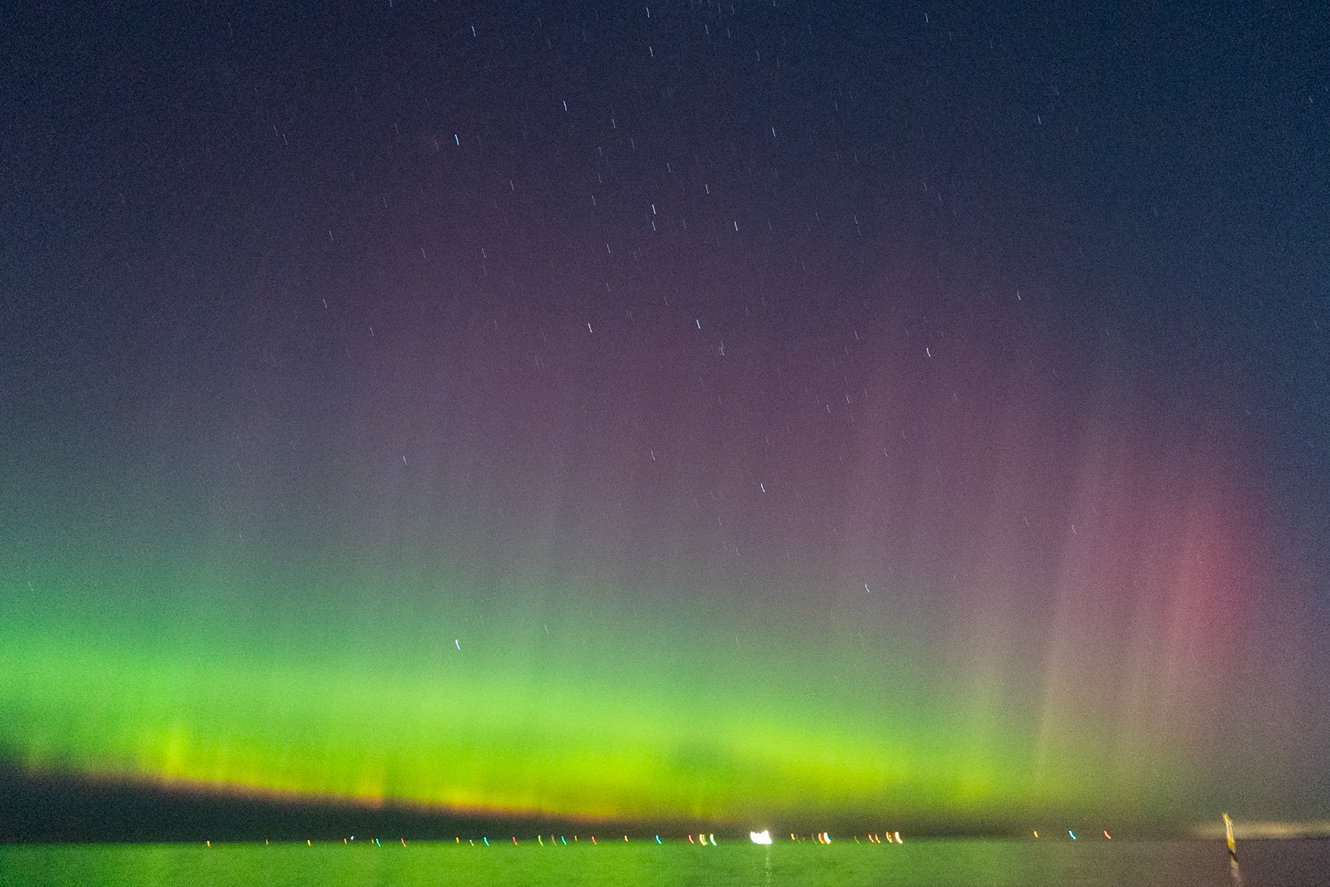 Aurora at St Kilda Beach