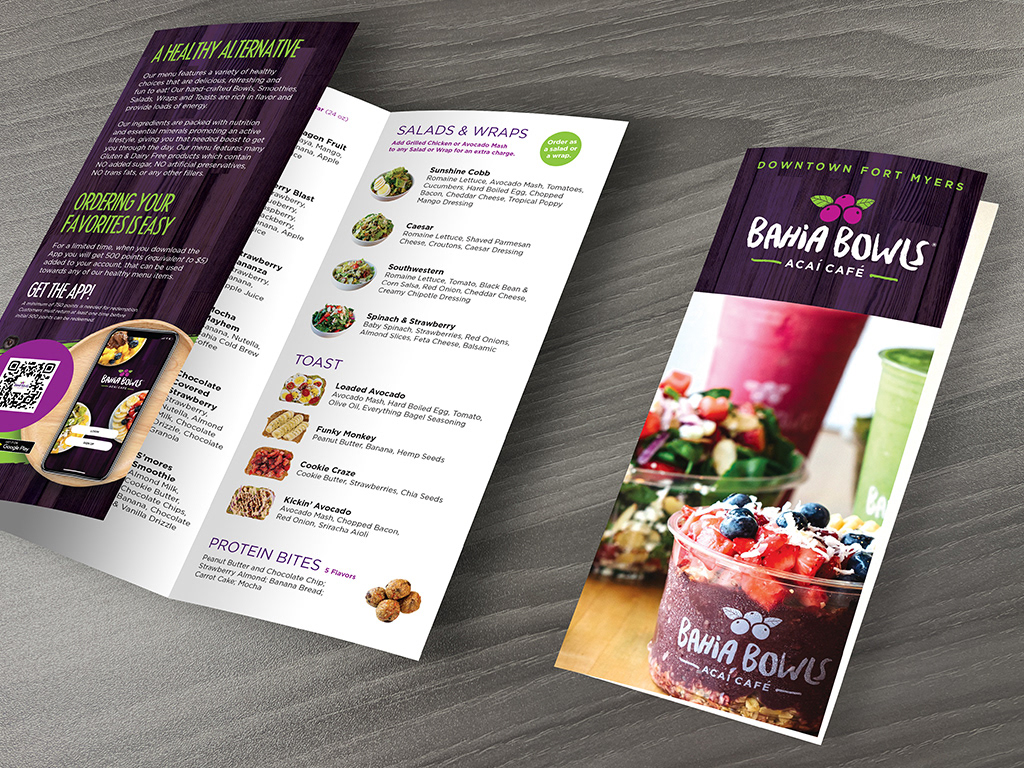 Take-away Brochure