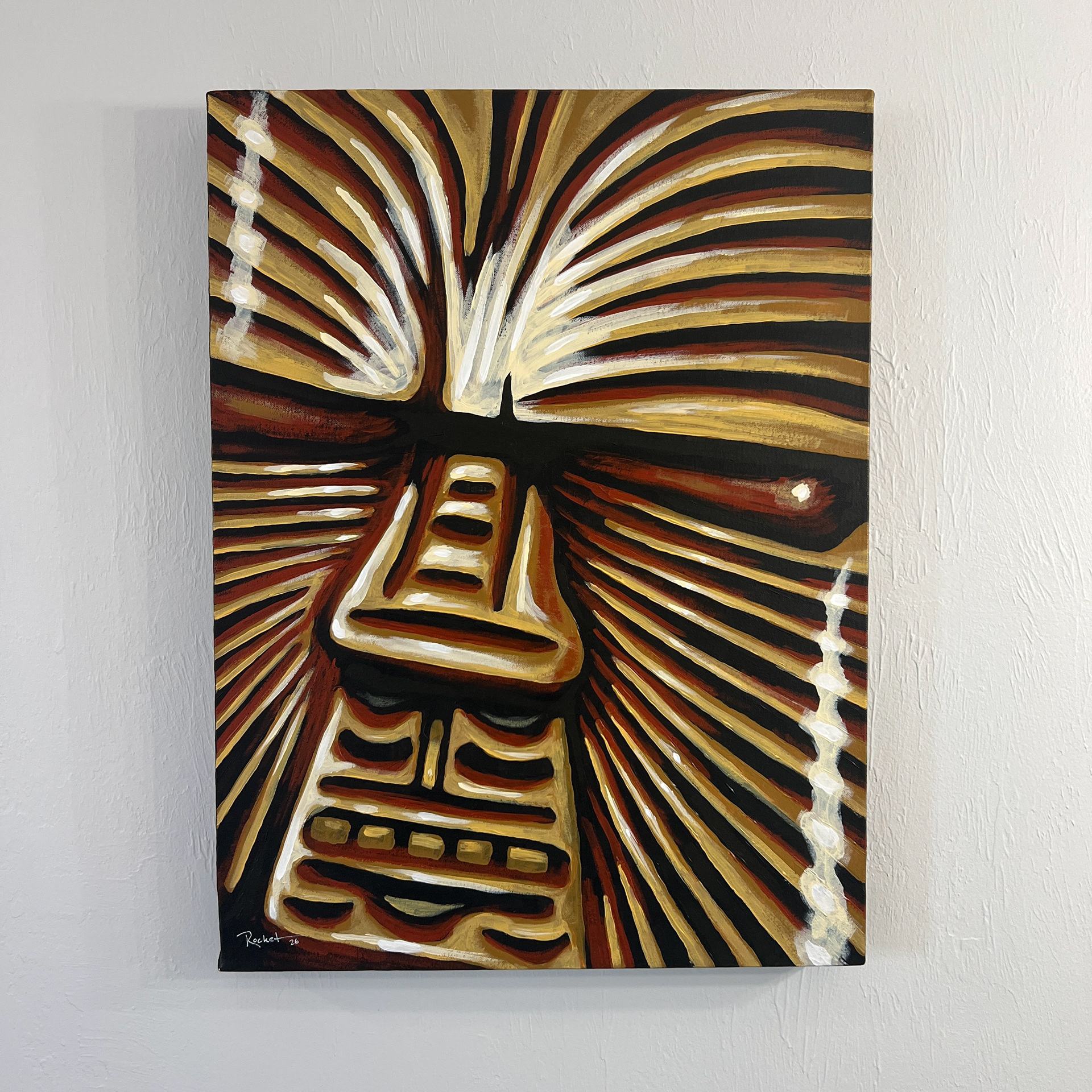 Peanut, 18 x 24, Acrylic (2026)