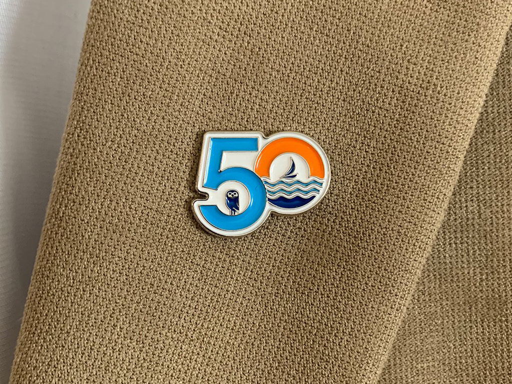 50th Anniversary Lapel Pin