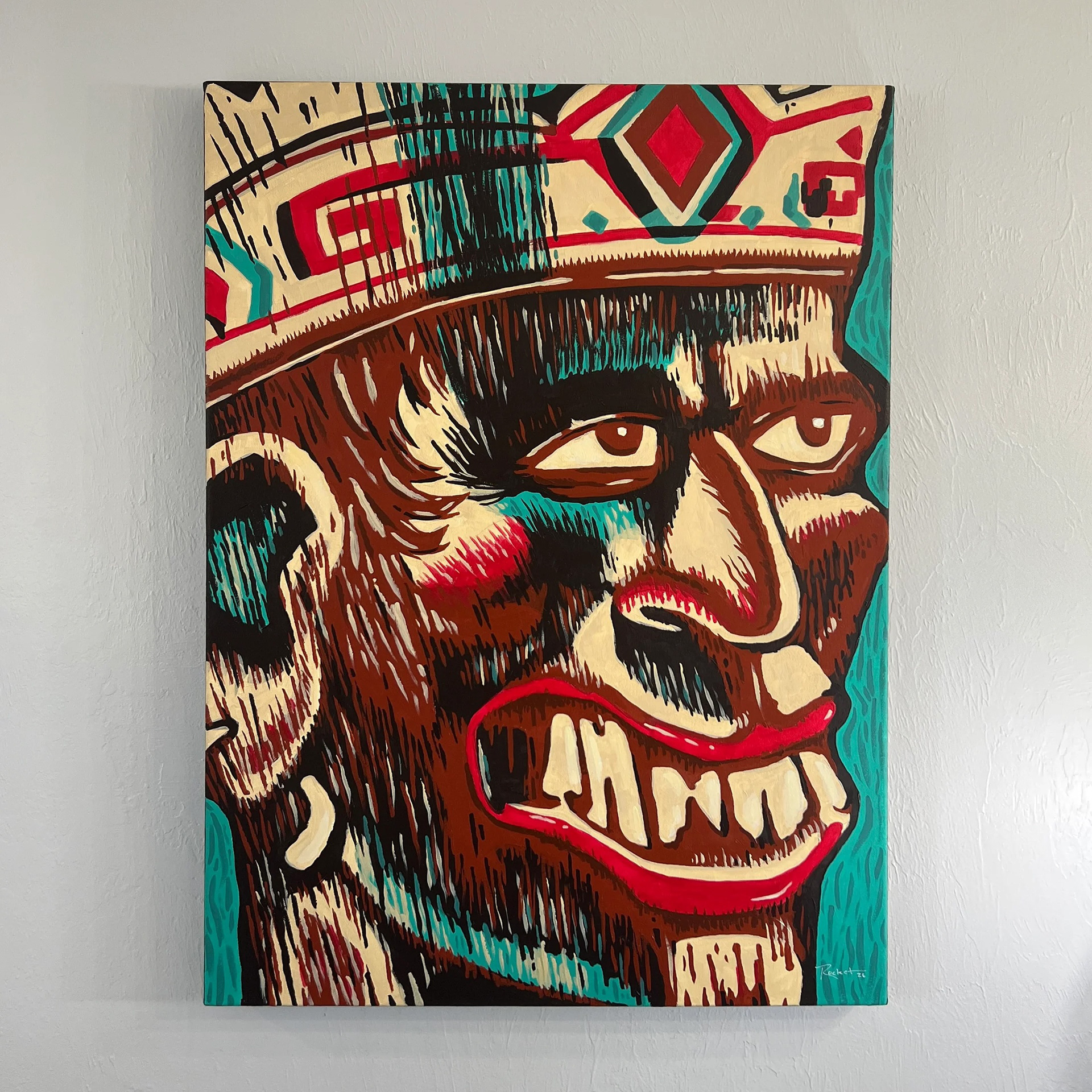 The Goof, 24 x 36, Acrylic (2026)