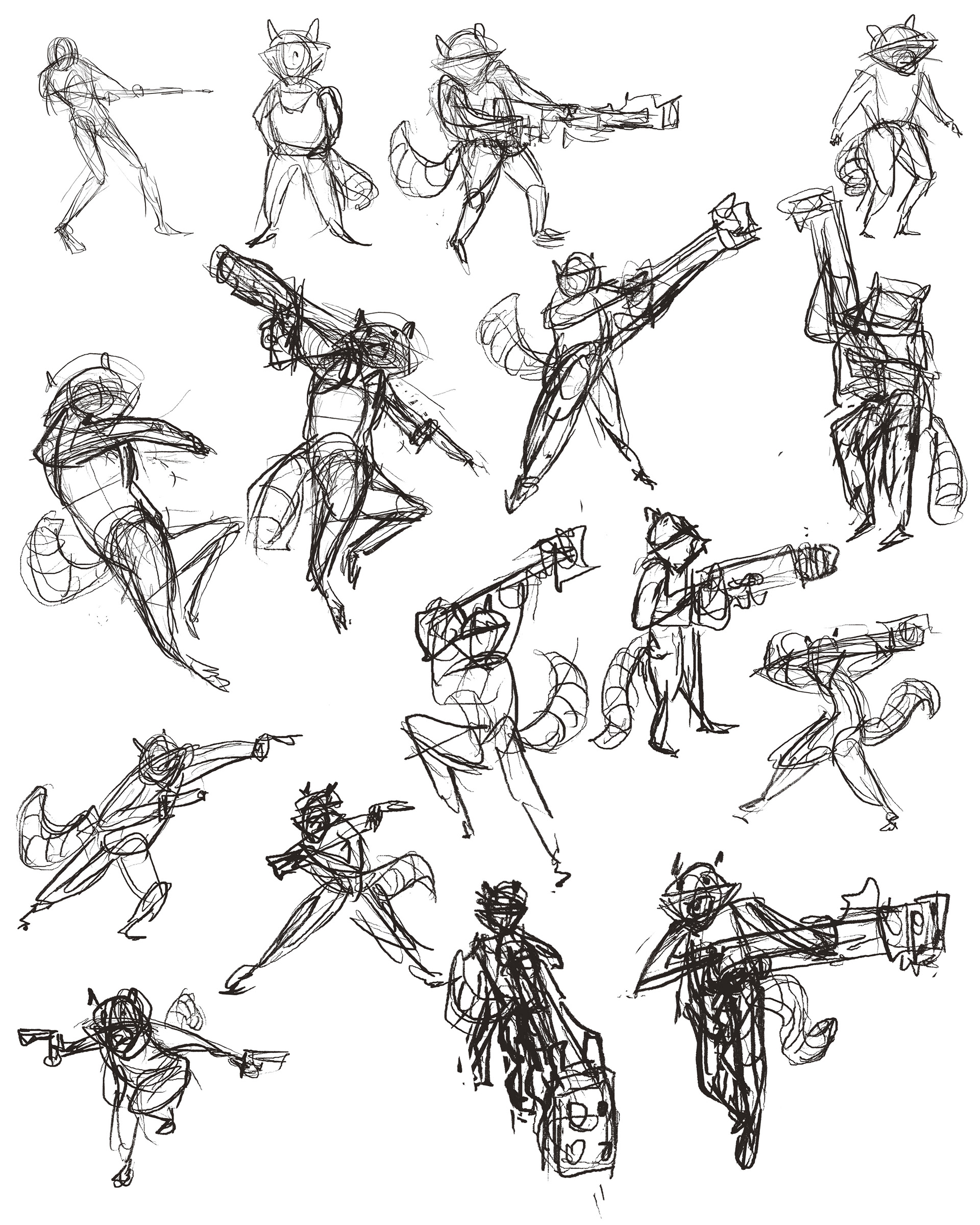 rocket - sketches