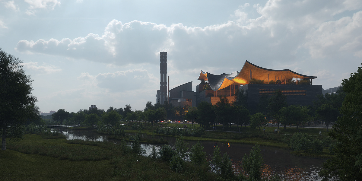 Croquis Design Studio Dubai - City Main Library - Gwangju, South Korea