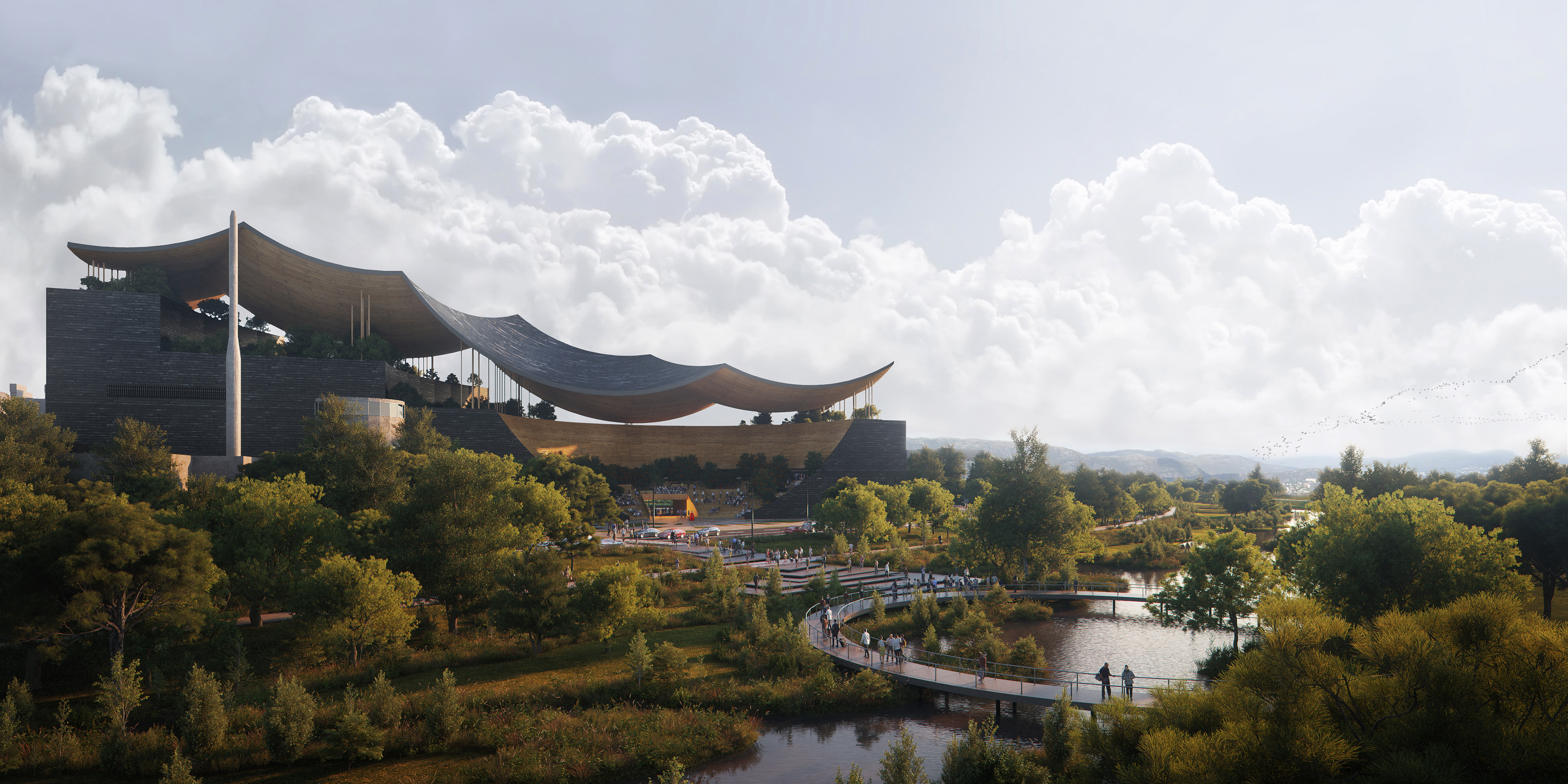 Croquis Design Studio Dubai - City Main Library - Gwangju, South Korea