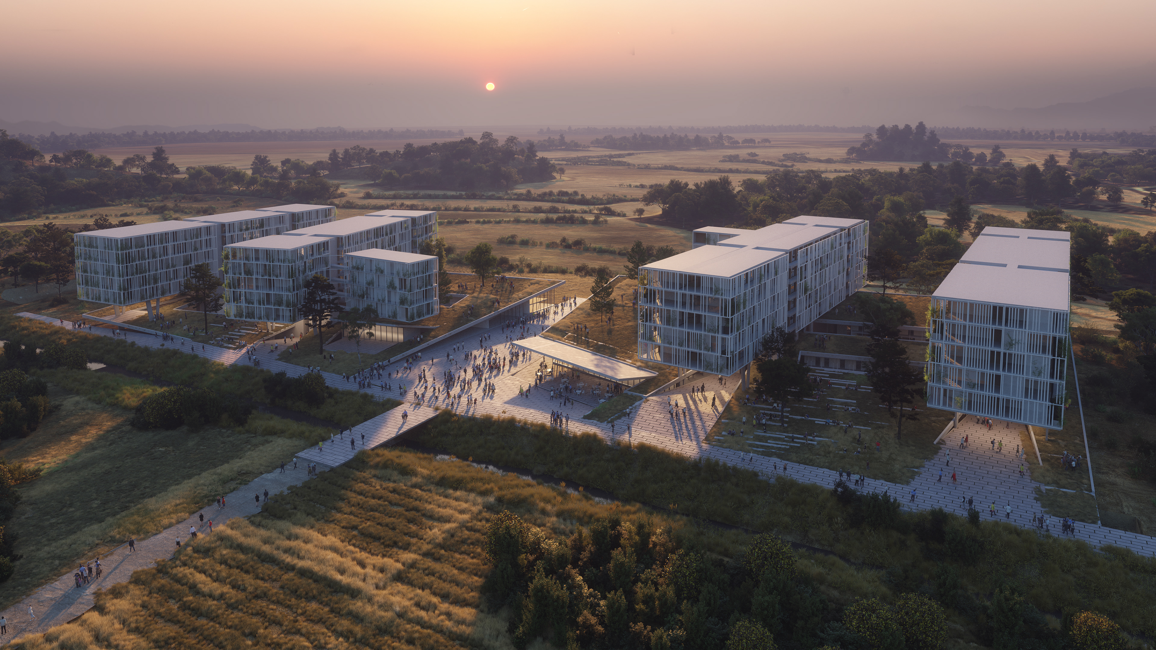 Fereos + Associates Architects - UCY Student Housing - Nicosia, Cyprus