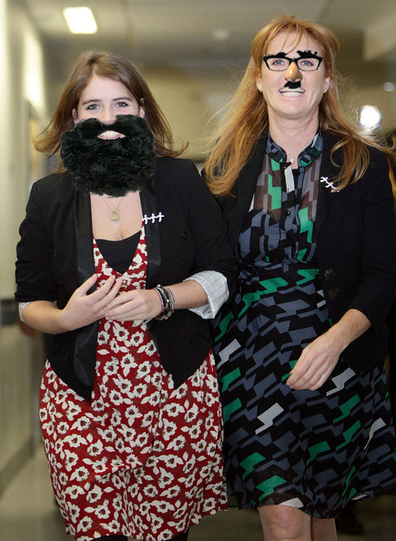 Duchess of York and daughter in disguise