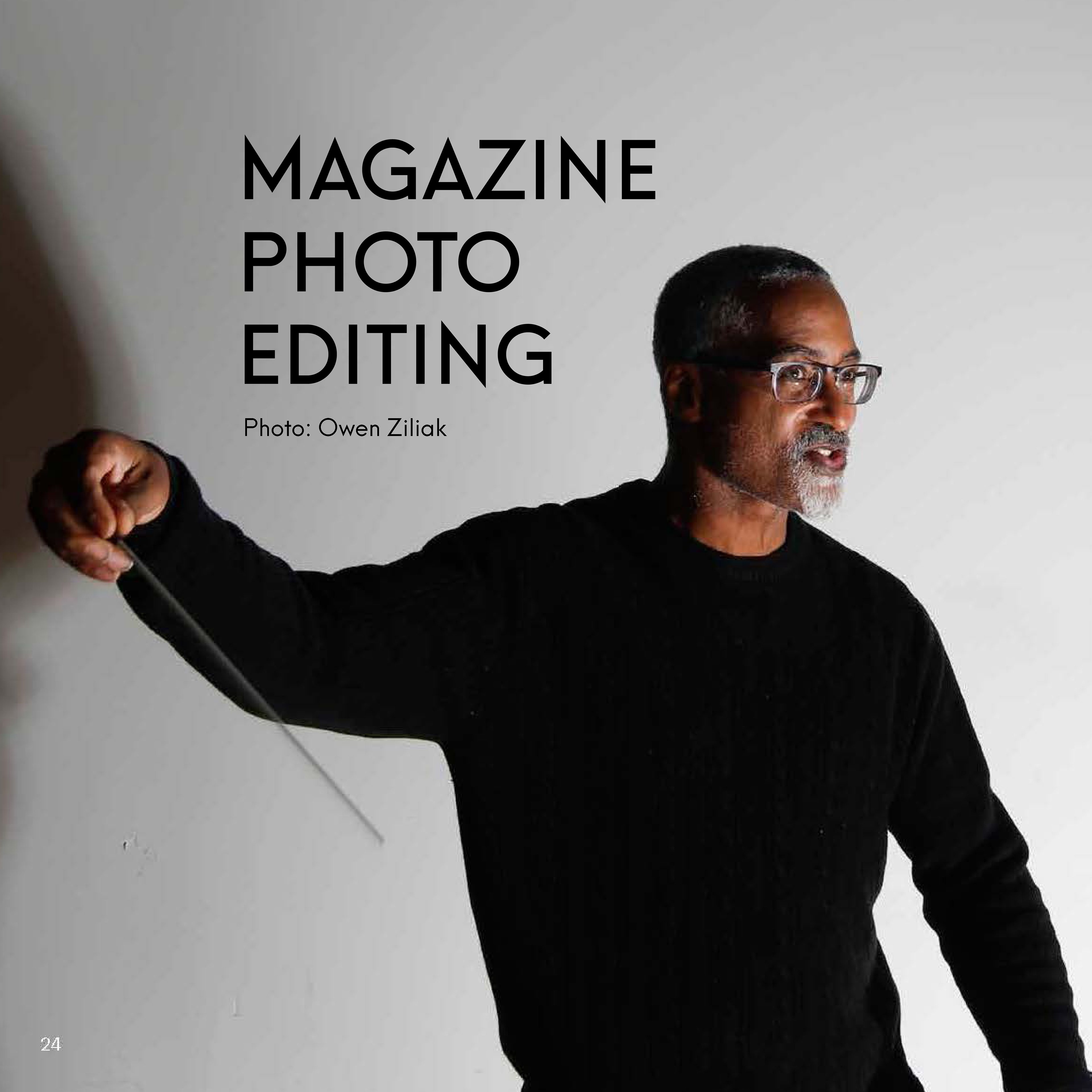 Magazine Photo Editing (Photo: Owen Ziliak)