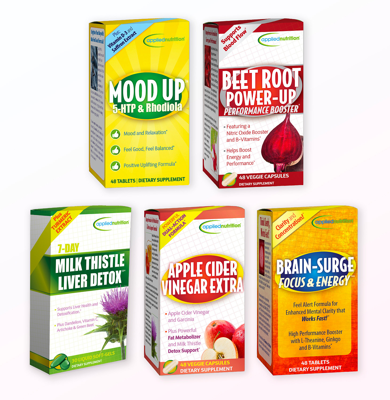 Applied Nutrition Box Designs