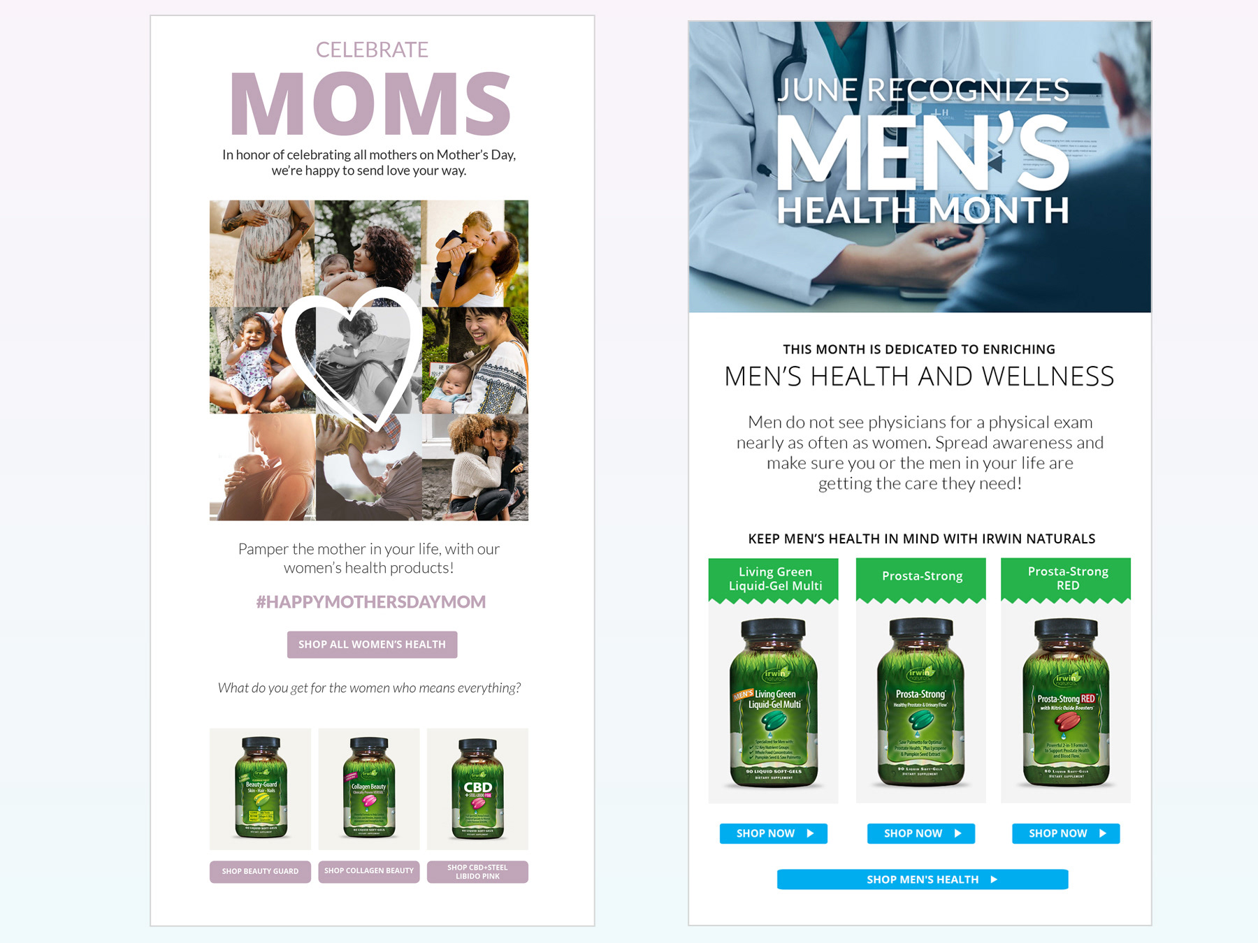 Irwin Naturals Email Newsletters
