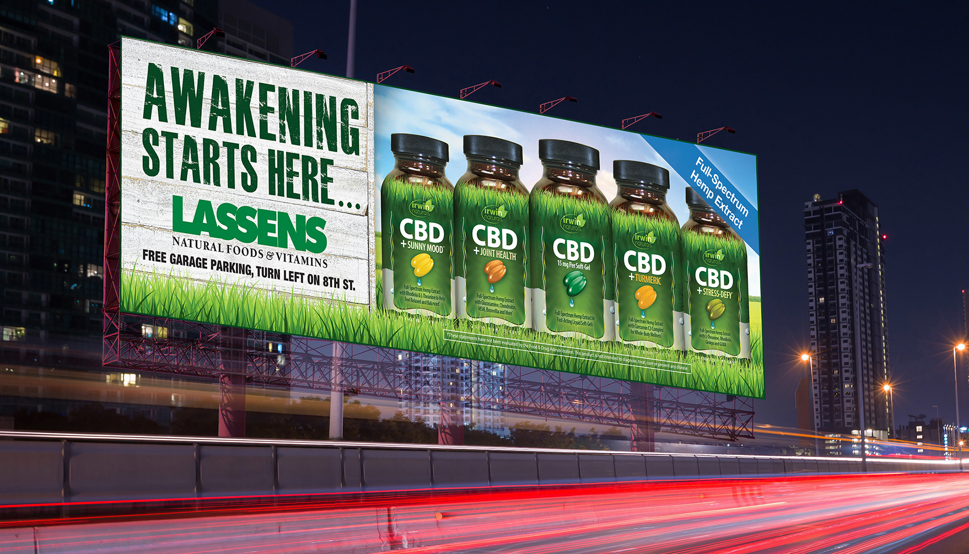 Irwin Naturals Los Angeles Billboard