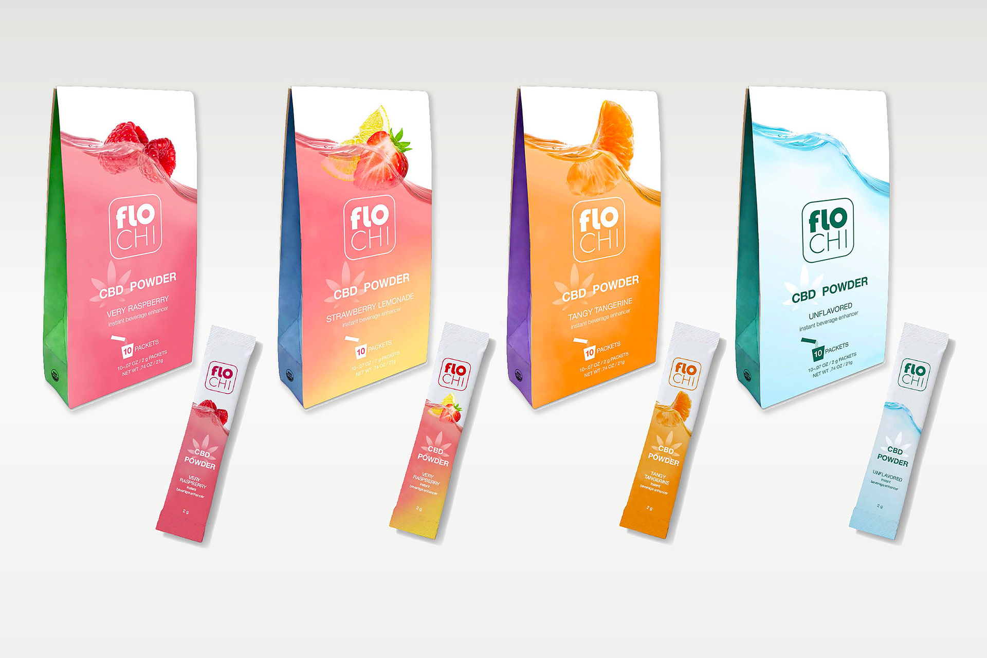floCHI Powder Drink Packaging