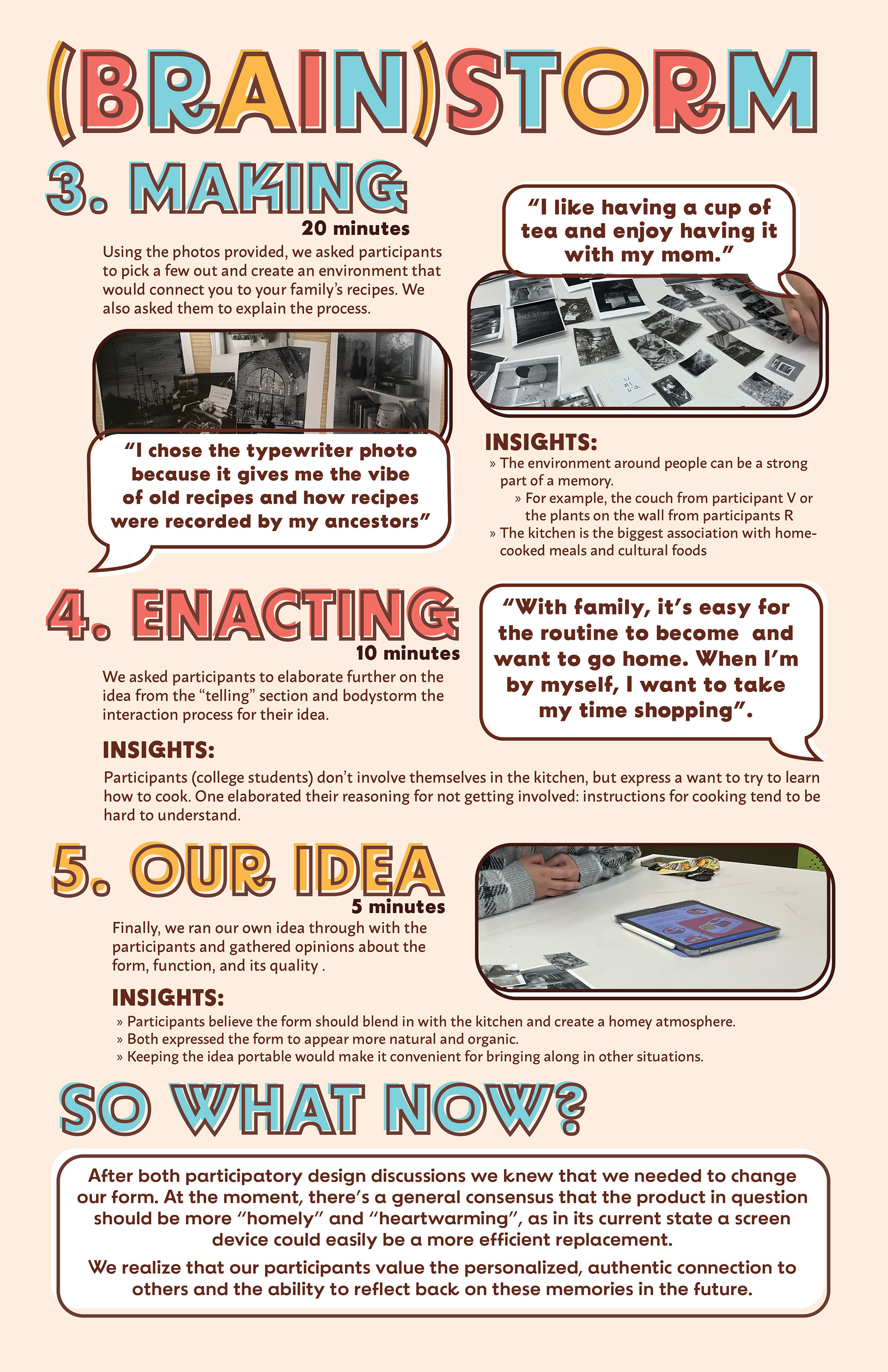The second poster we made for this project, detailing the specific methods we used and what we learned.