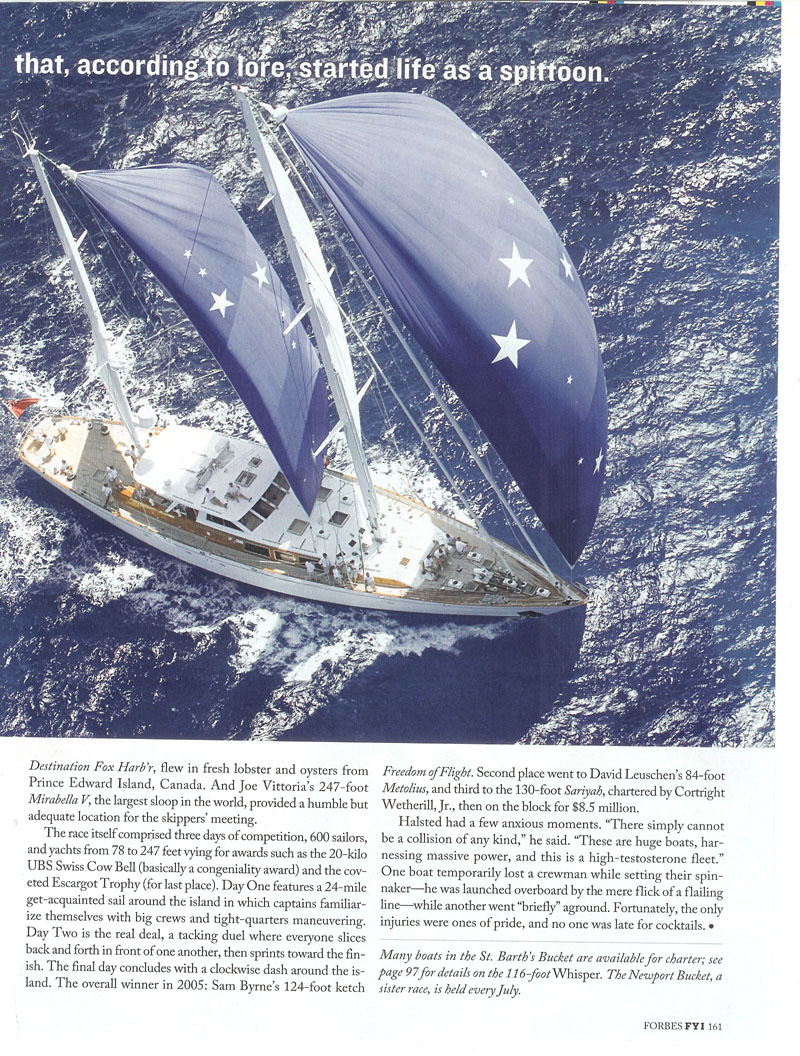 Forbes St Barths Bucket