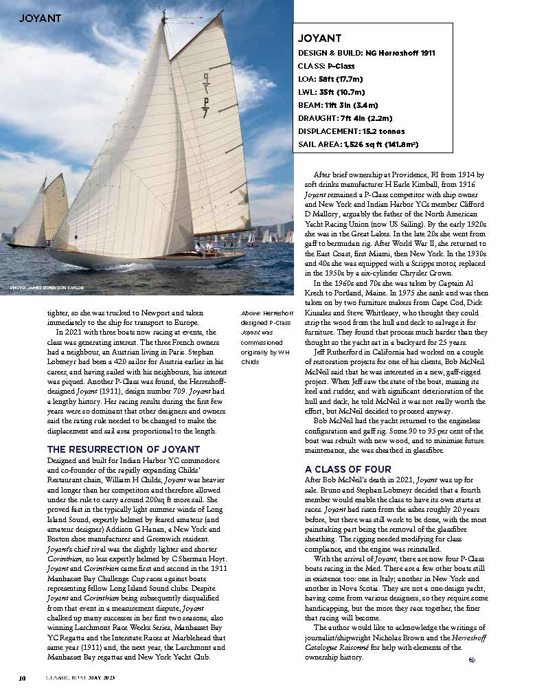 Classic Boat May 2025