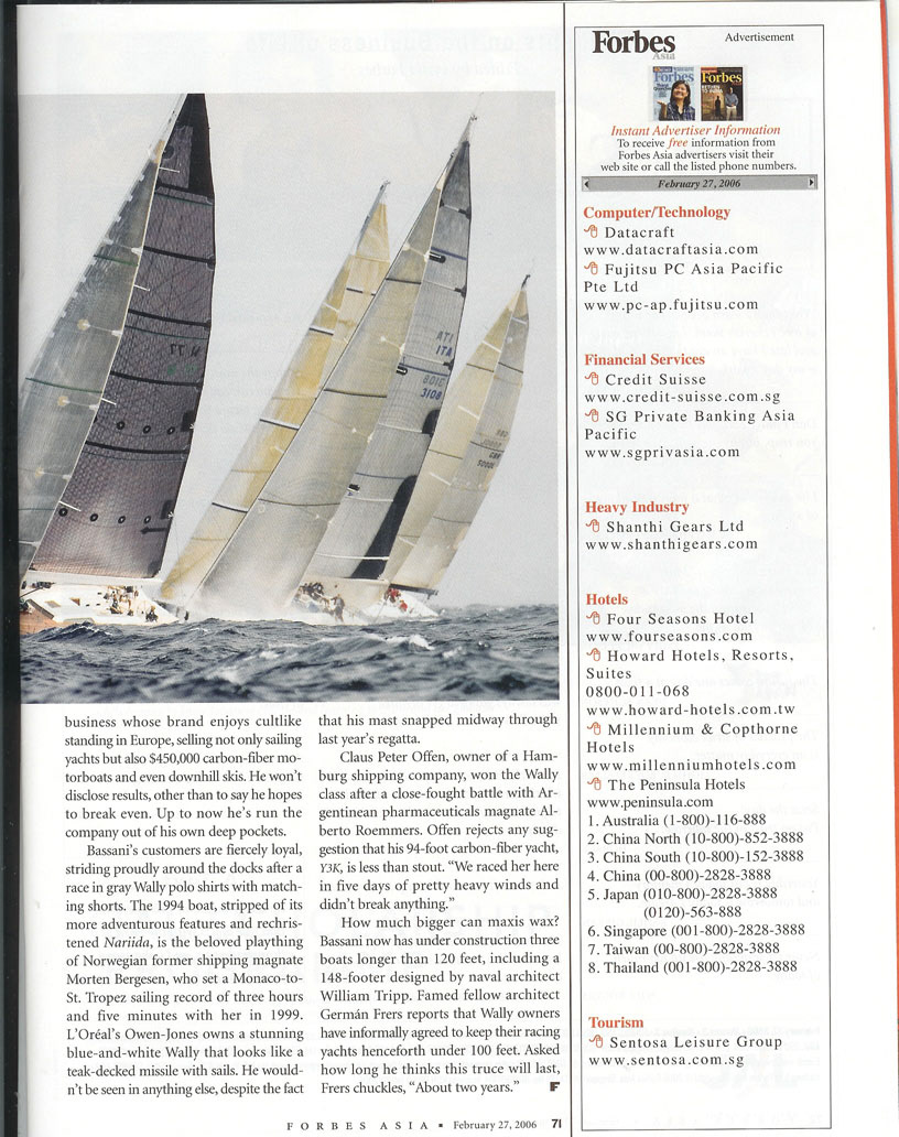 Forbes Maxis Porto Cervo