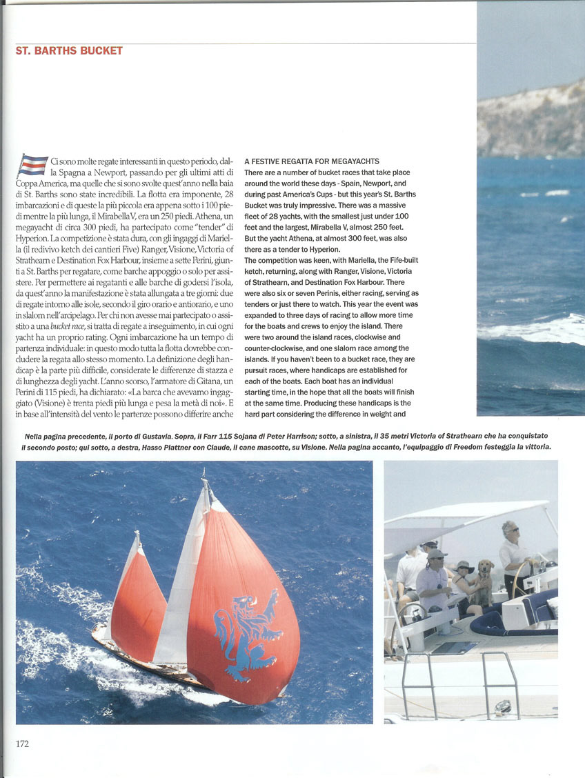 Yacht Capital St Barths Bucket