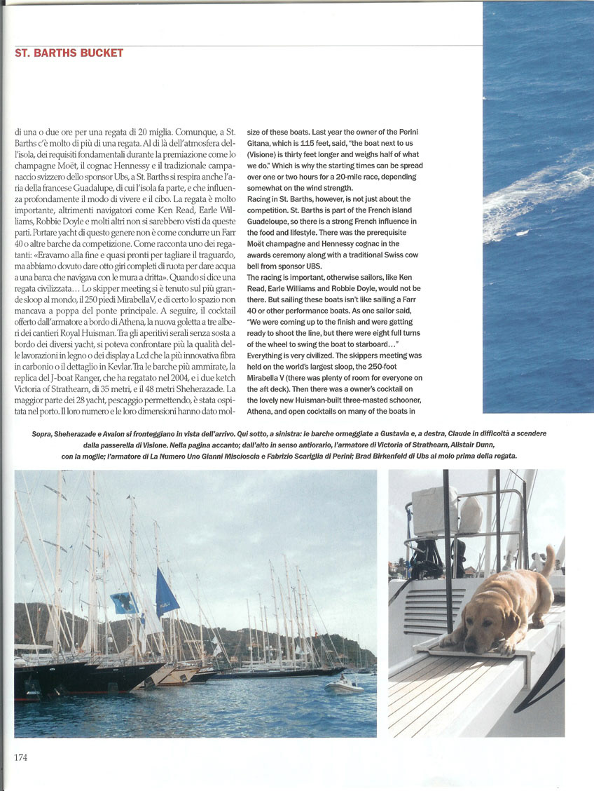 Yacht Capital St Barths Bucket