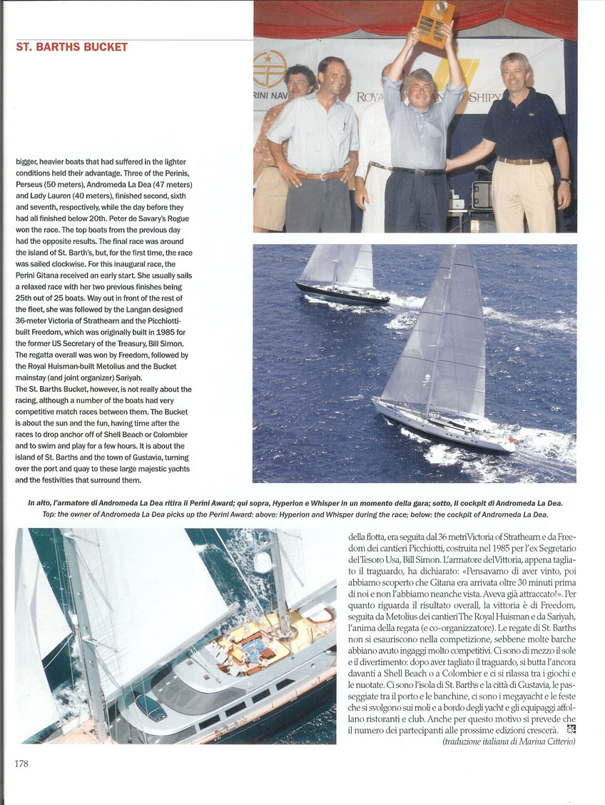 Yacht Capital St Barths Bucket