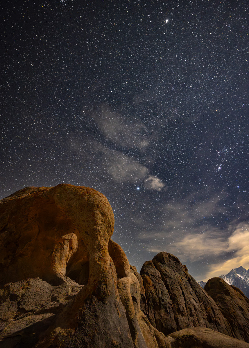 Cyclops Arch in Moonlight