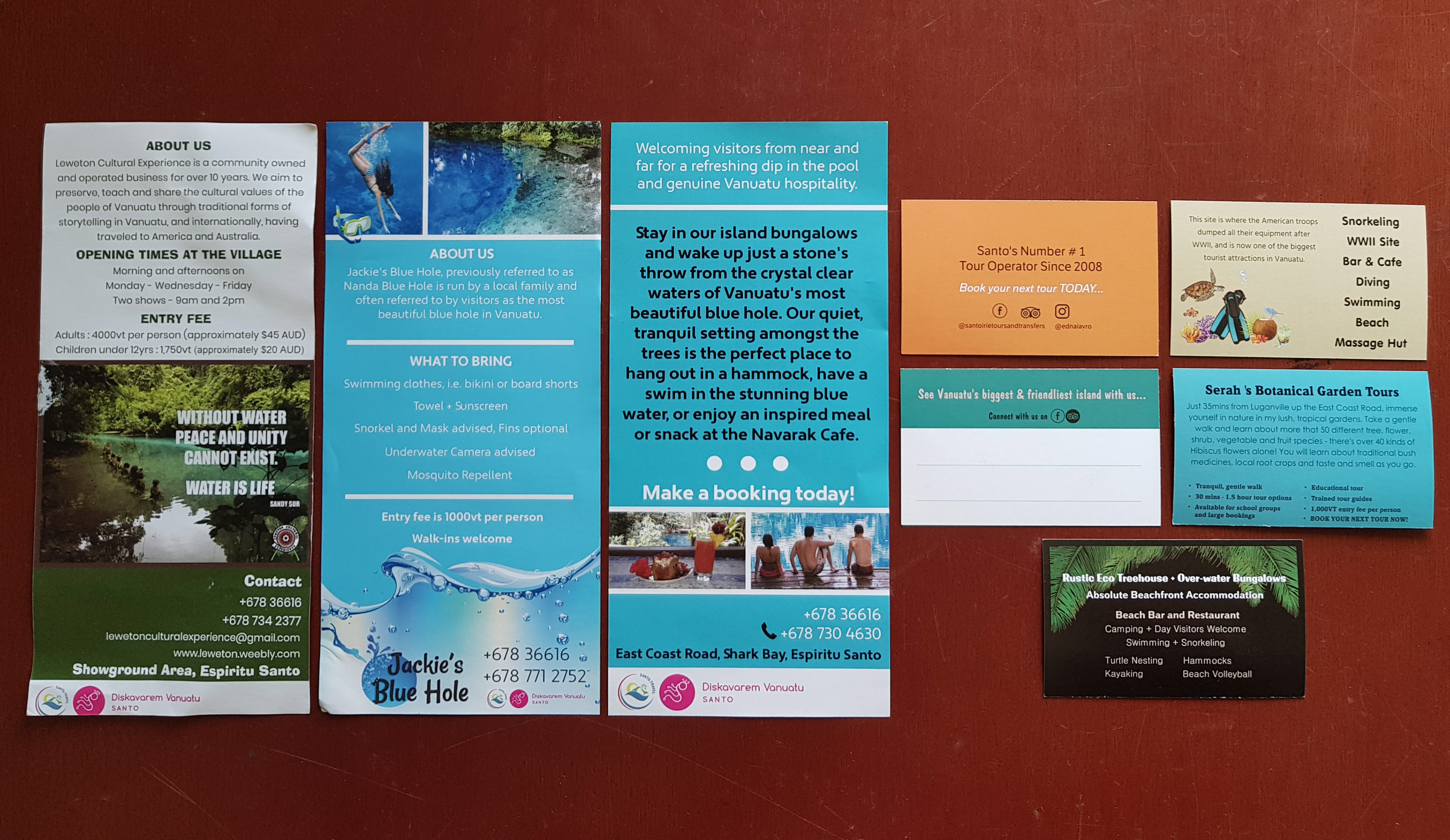 Flyers and Business Cards for Discovery Trails clients