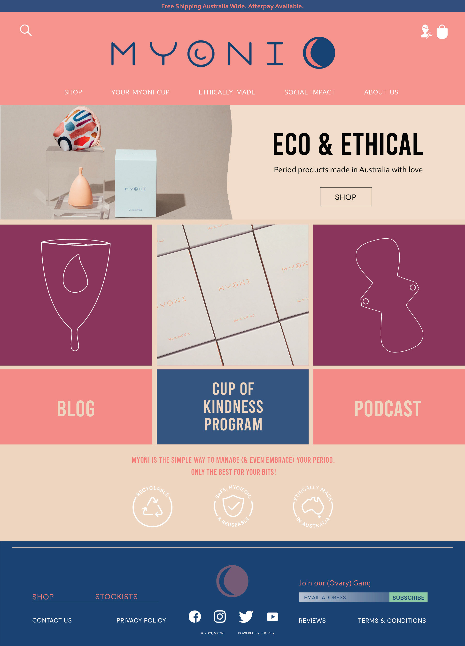 Website Look and Feel