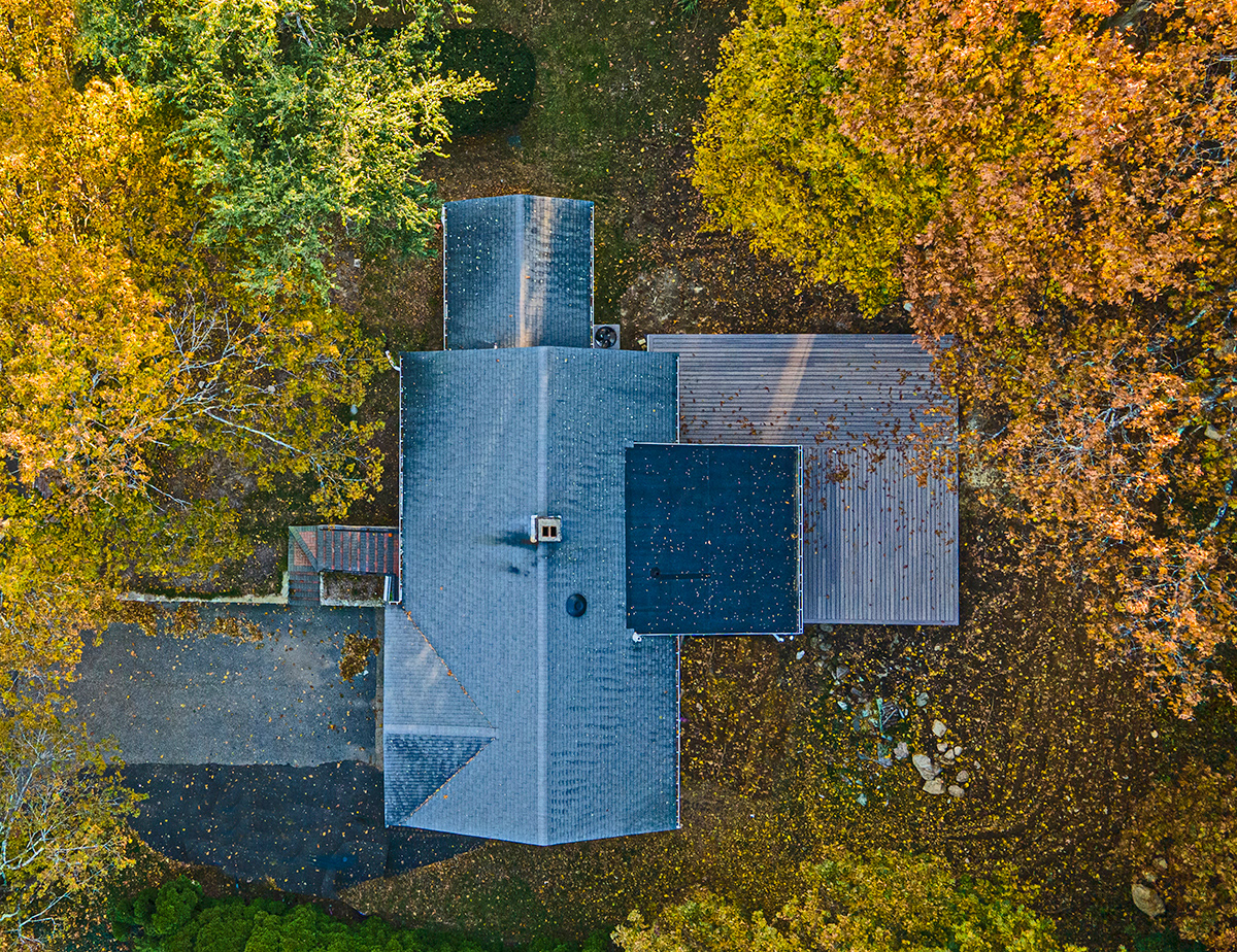 Rooftop geometry, Winchester, MA