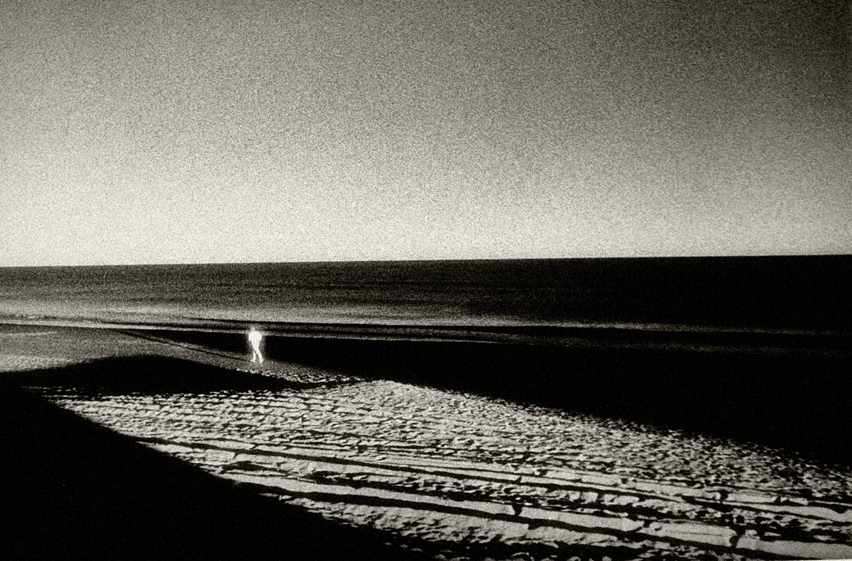 Jogging on beach, St. Augustine, Florida