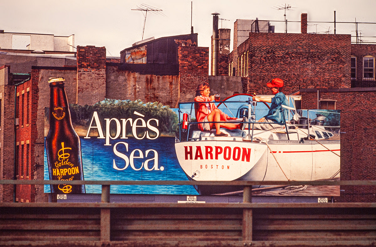 Billboard for Harpoon Ale