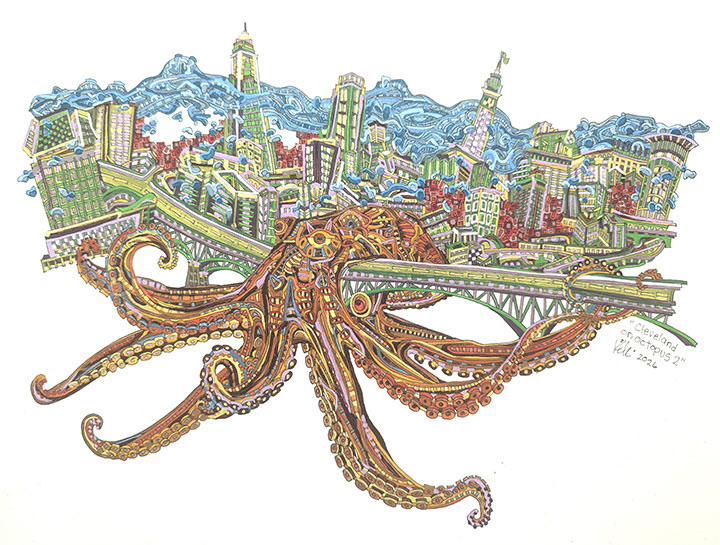 Cleveland on Octopus 2