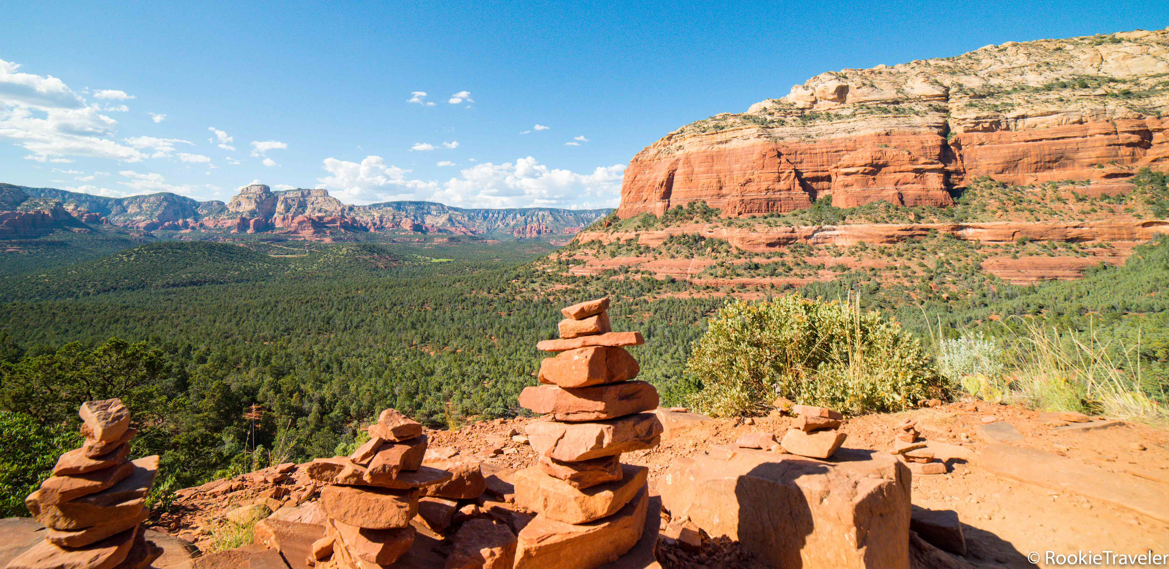 View from Devils bridge trail