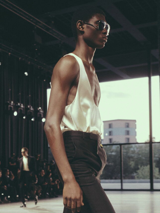 2023, Yves Saint Laurent, @Janvier Paris : fashion week hommes @Berlin on set