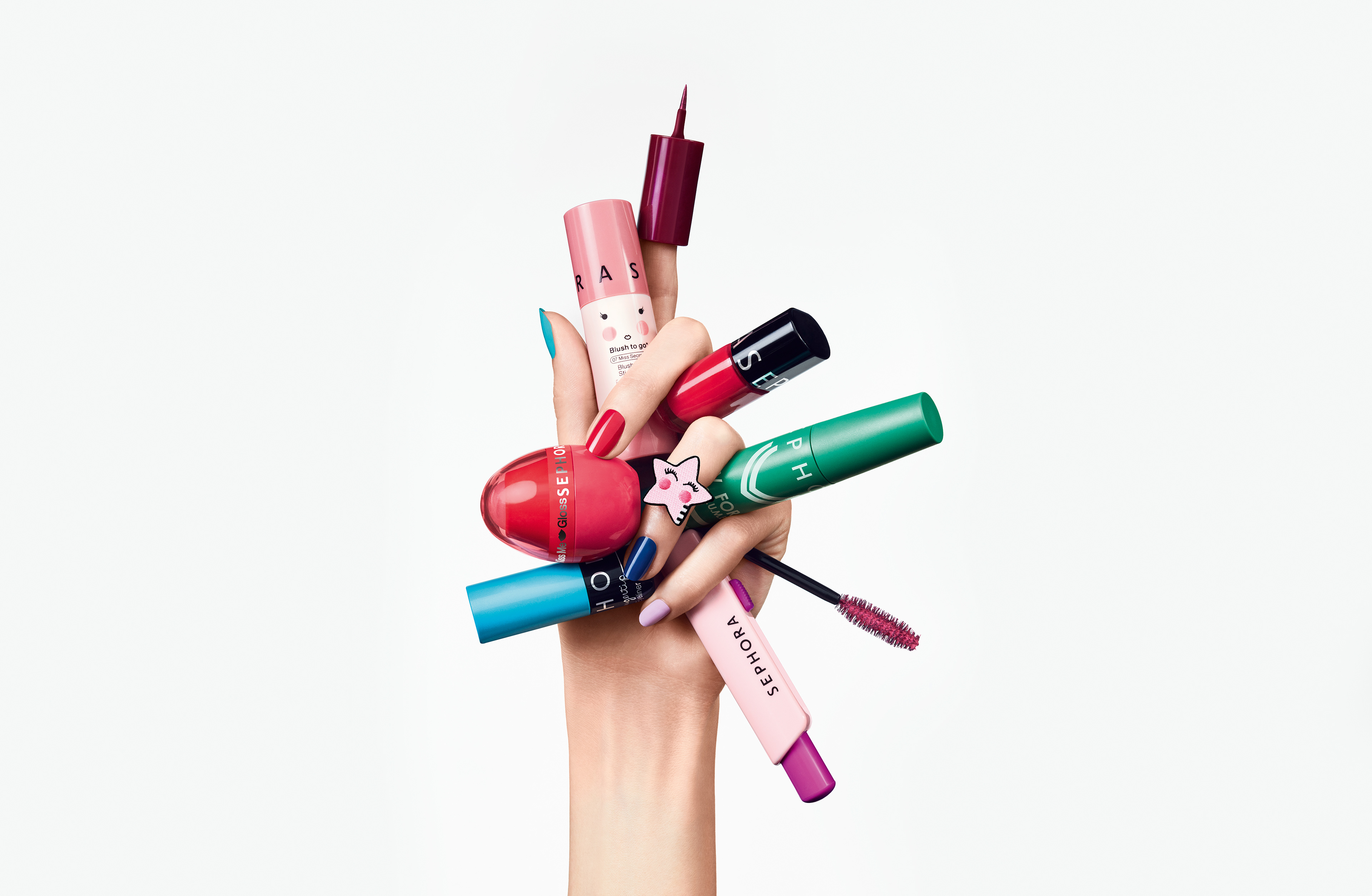 2017, agence @BETC, Sephora @414studio Paris : retouche pour une campagne presse et affichage