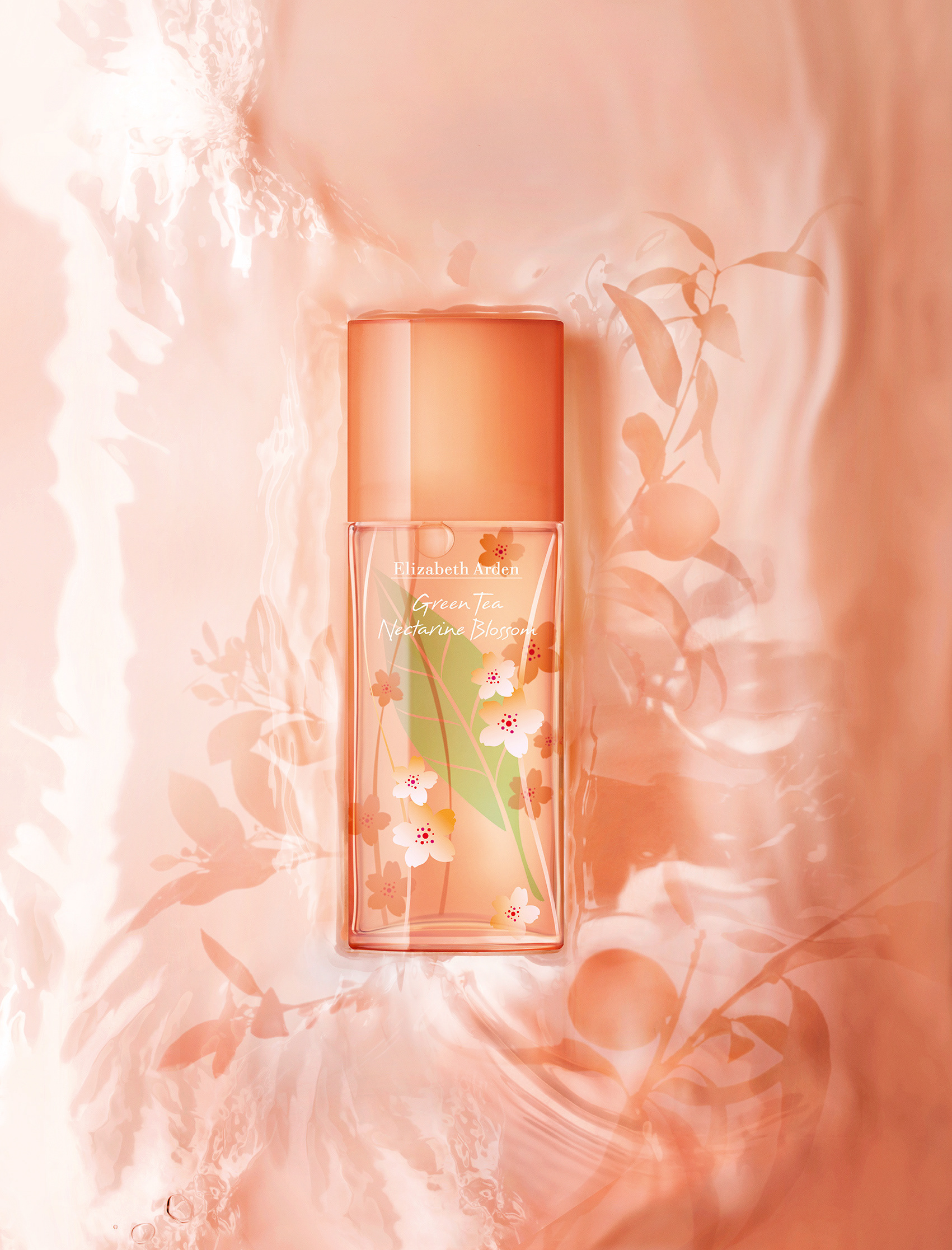 2016, gamme green tea, agence @AirParis, Elizabeth Arden, photo @Jean-Michel Vigier, @GEGM Studio Paris : retouche pour une campagne presse et affichage