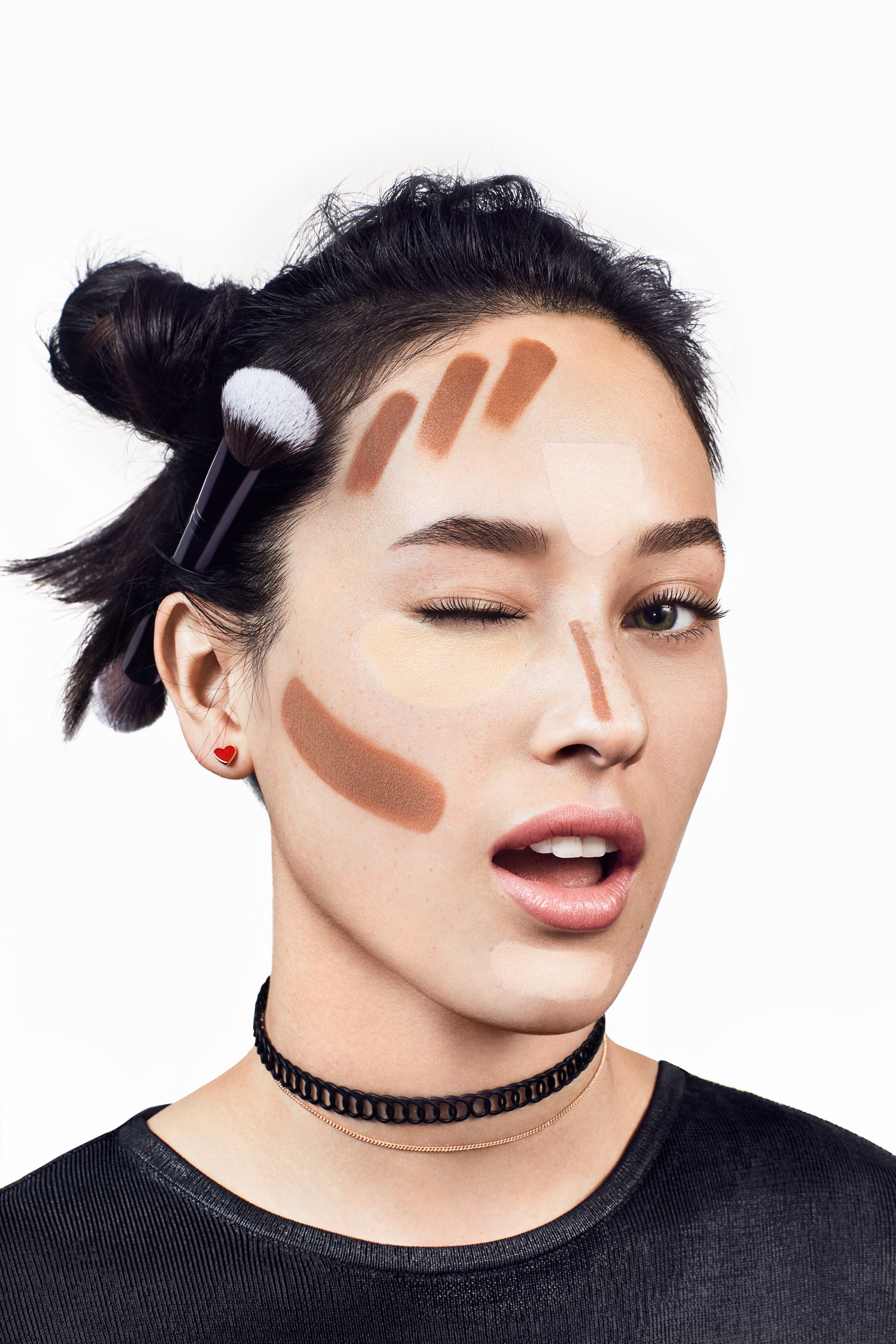 2017, agence @BETC, Sephora @414studio Paris : retouche pour une campagne presse et affichage