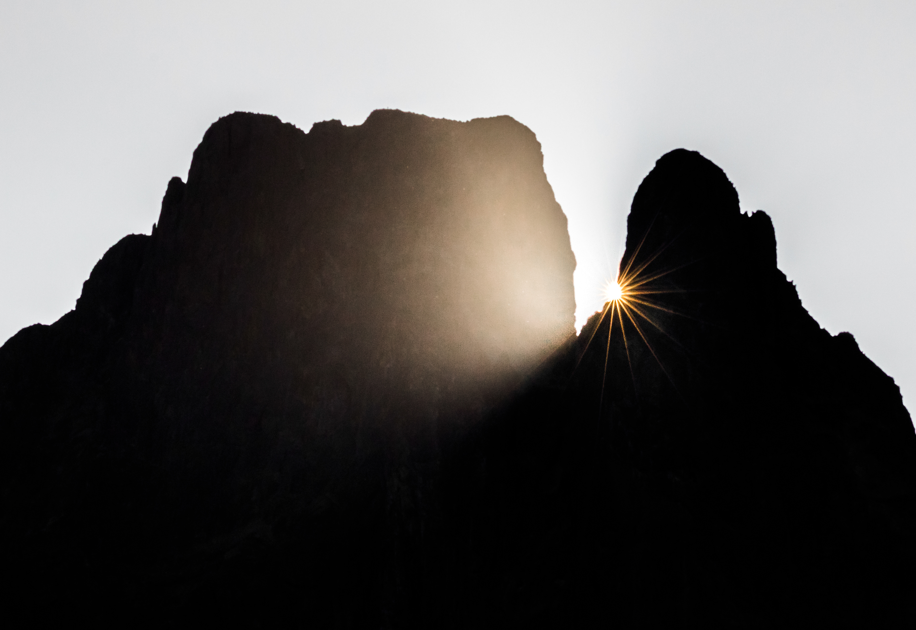 Lever de soleil au pic du midi d'Ossau / Photographie Pyrénées