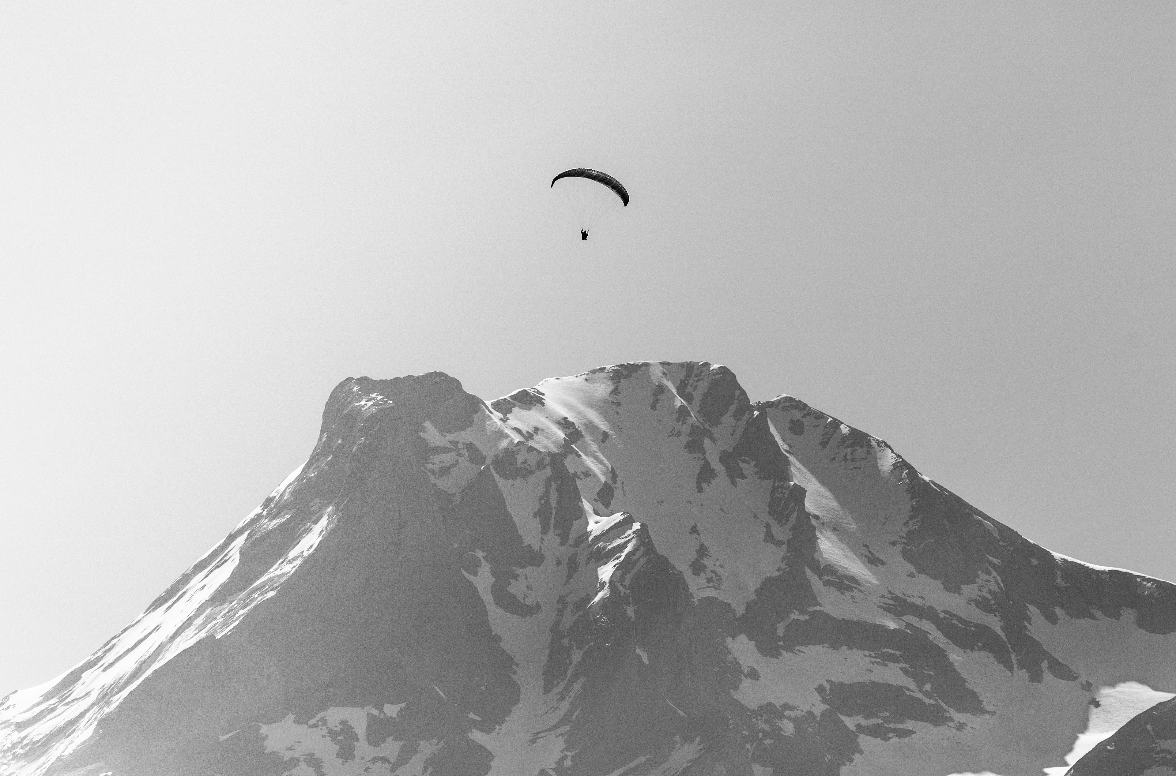 Pic du Ger parapentiste / Photographie Pyrénées