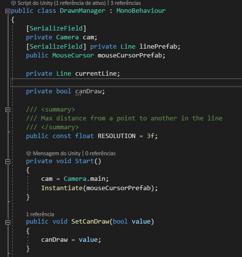 Draw Manager Script