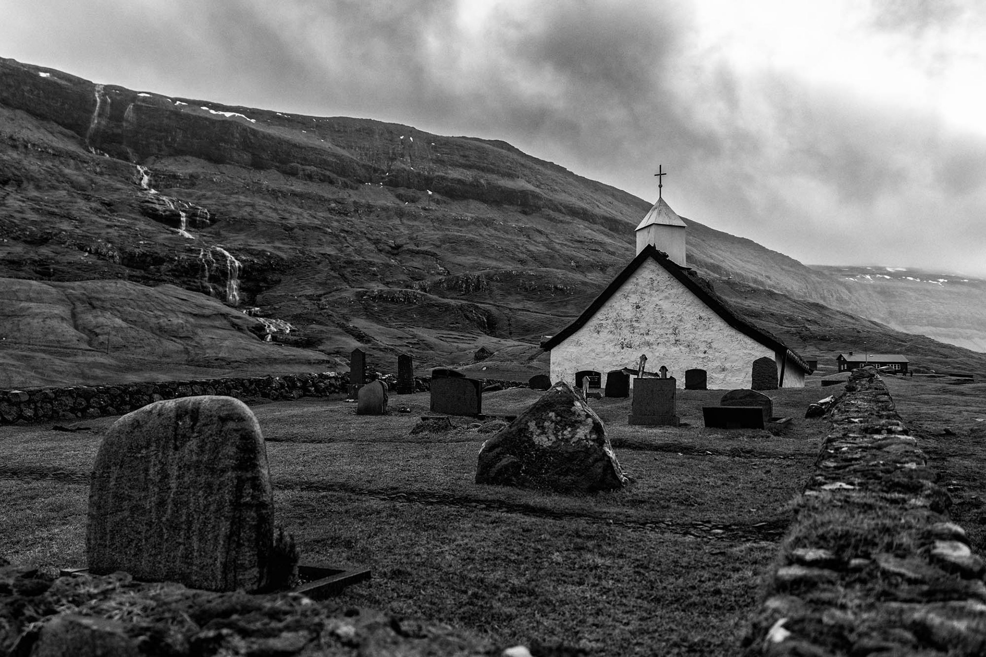 Saksun Kirche (Färöer)
