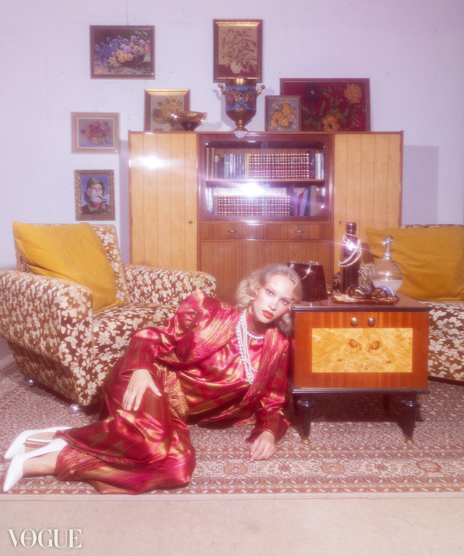 VOGUE ITALIA / for Anja Medle FW 2021, photographer Urška Pečnik