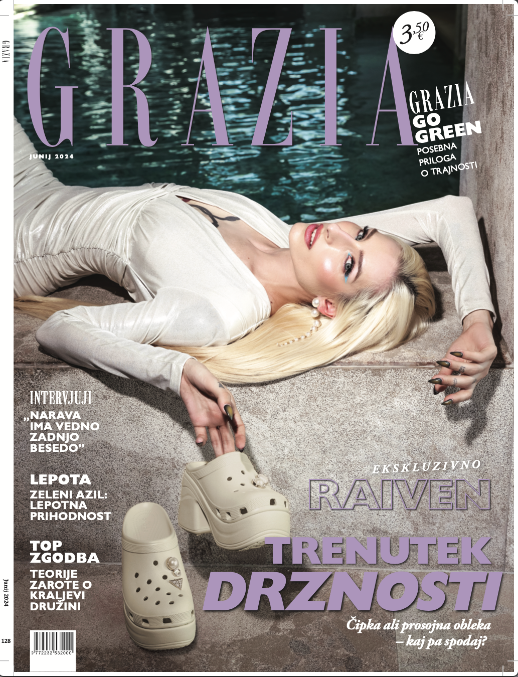 cover RAIVEN for GRAZIA June 2024