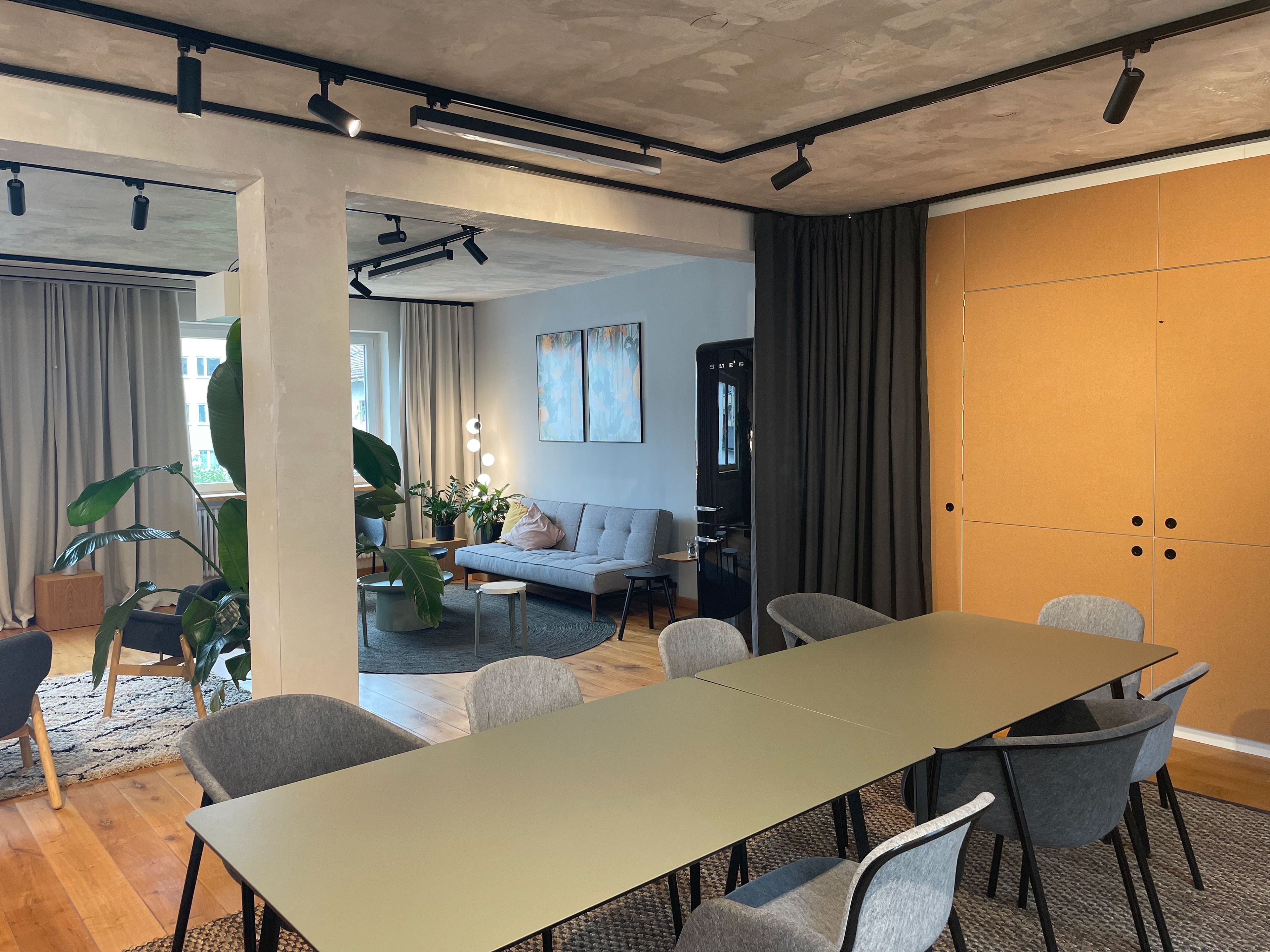 Wohn-Esszimmer offen