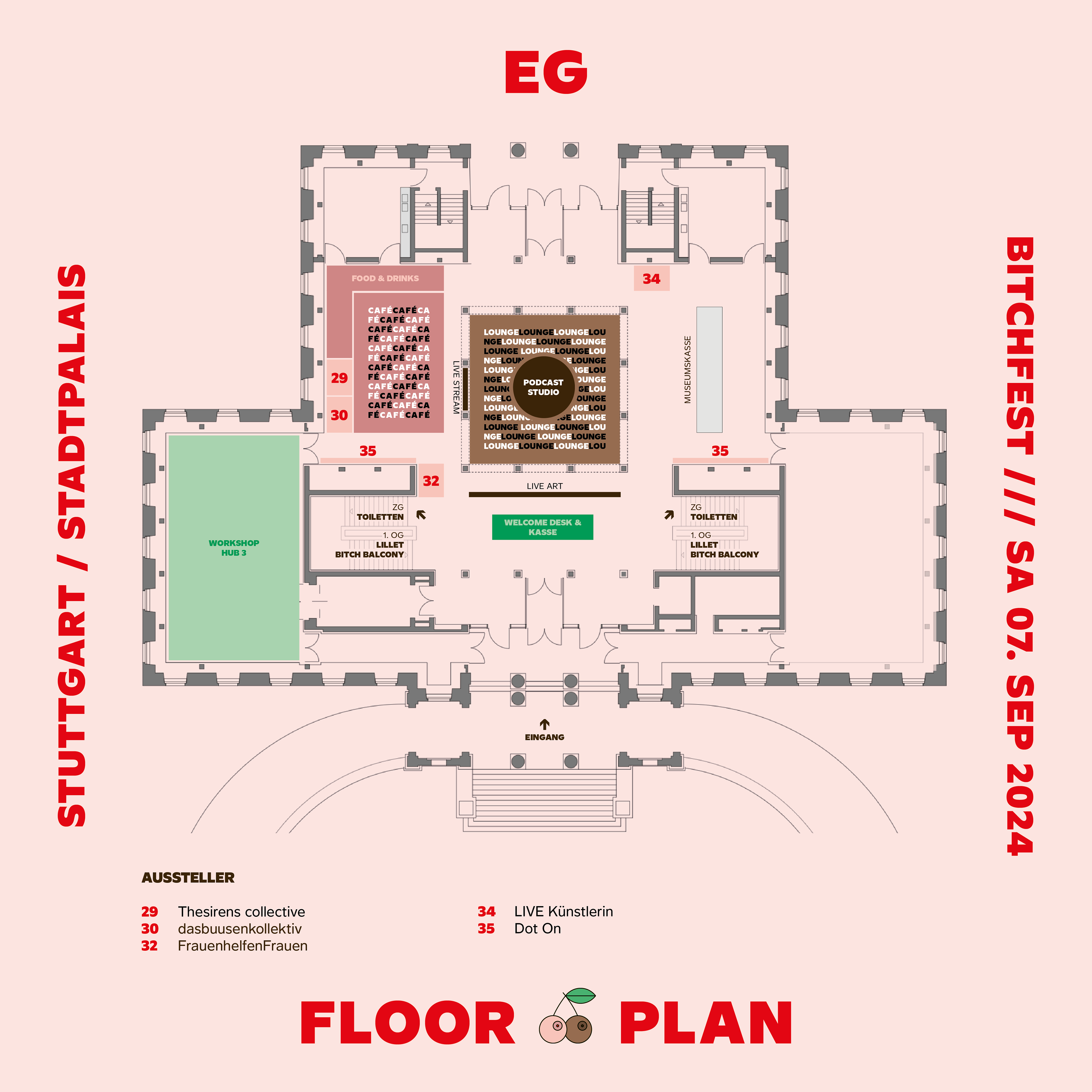 Hallenplan EG