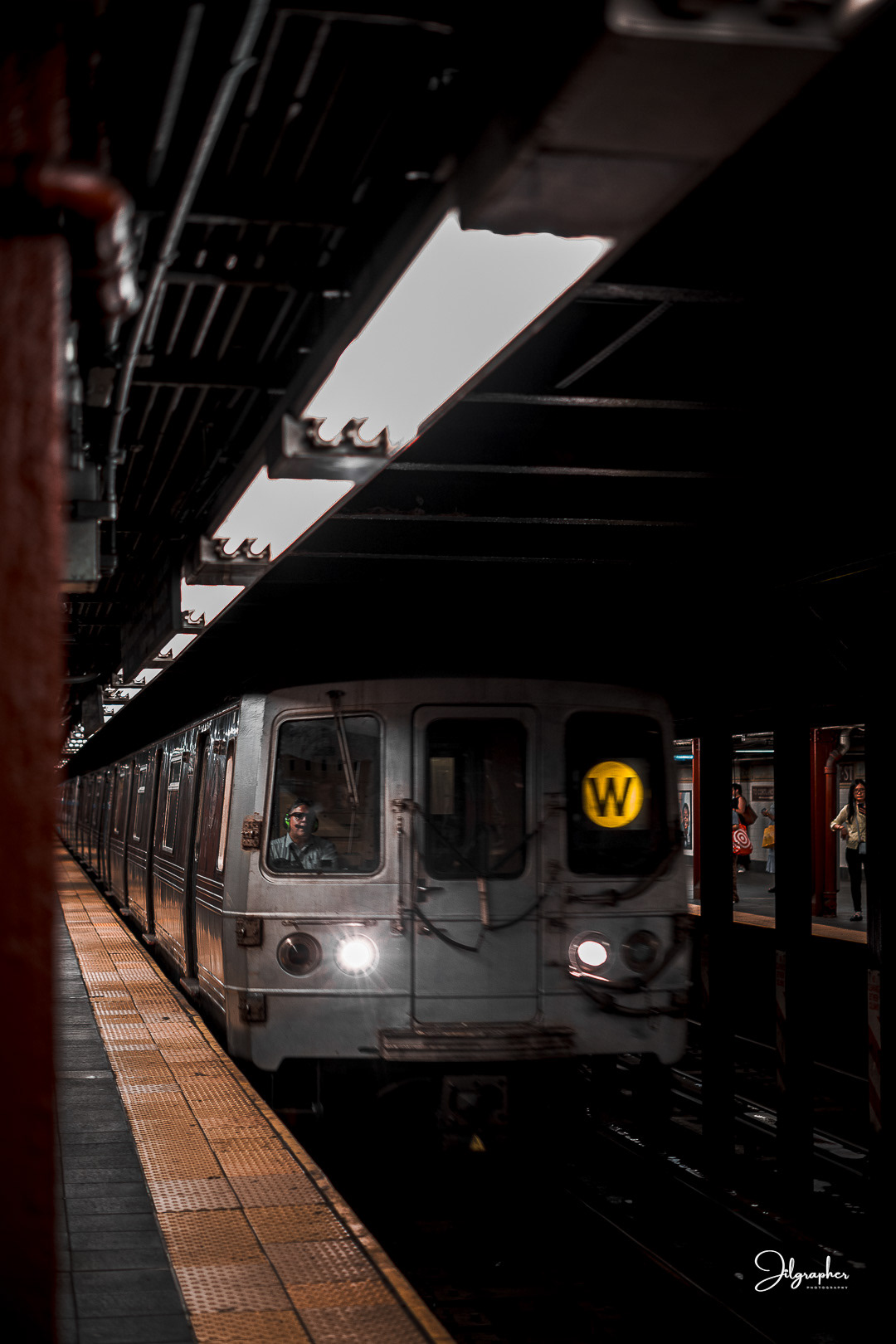 W Train to Manhattan, NYC