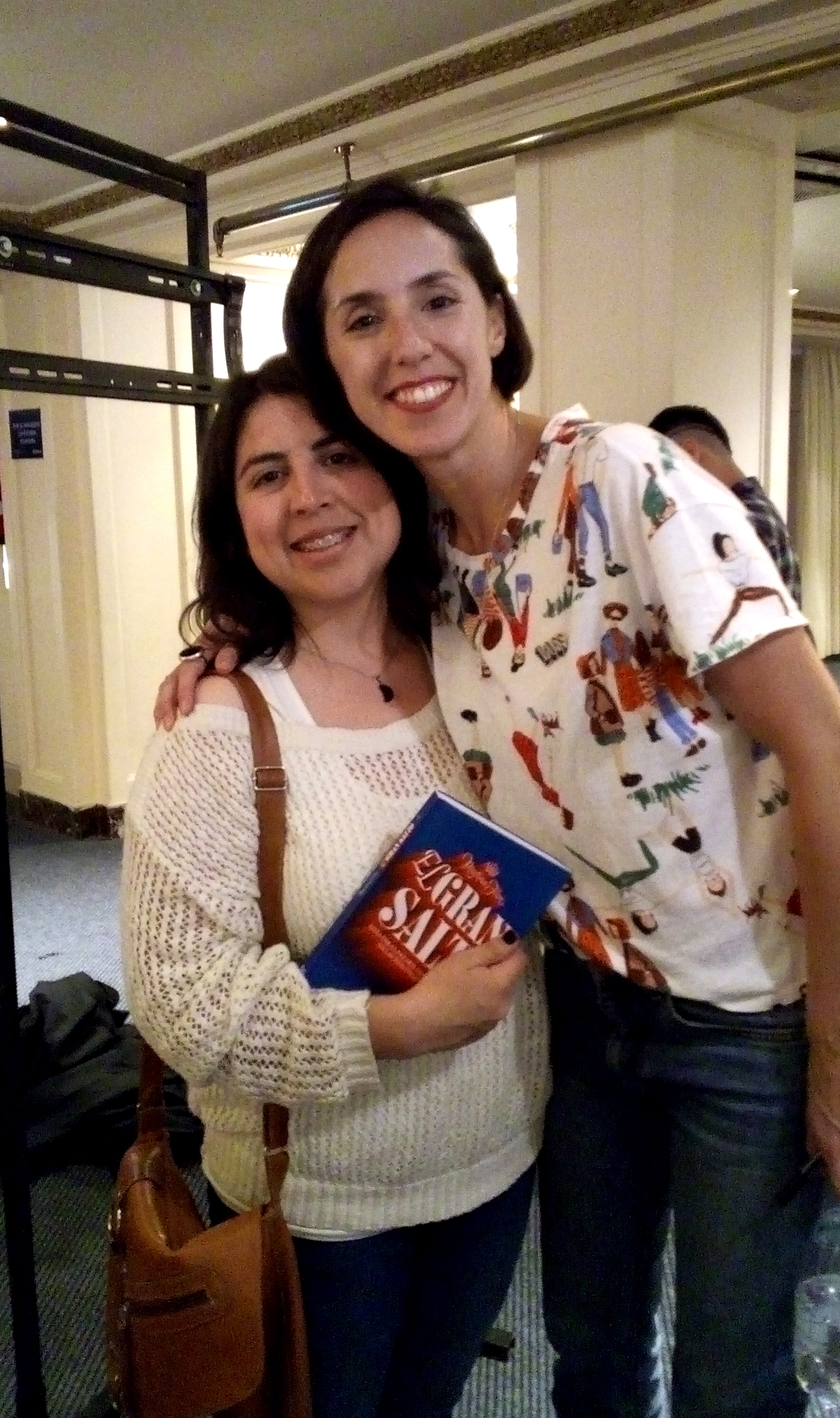 Con Martina Flor, guía y mentora