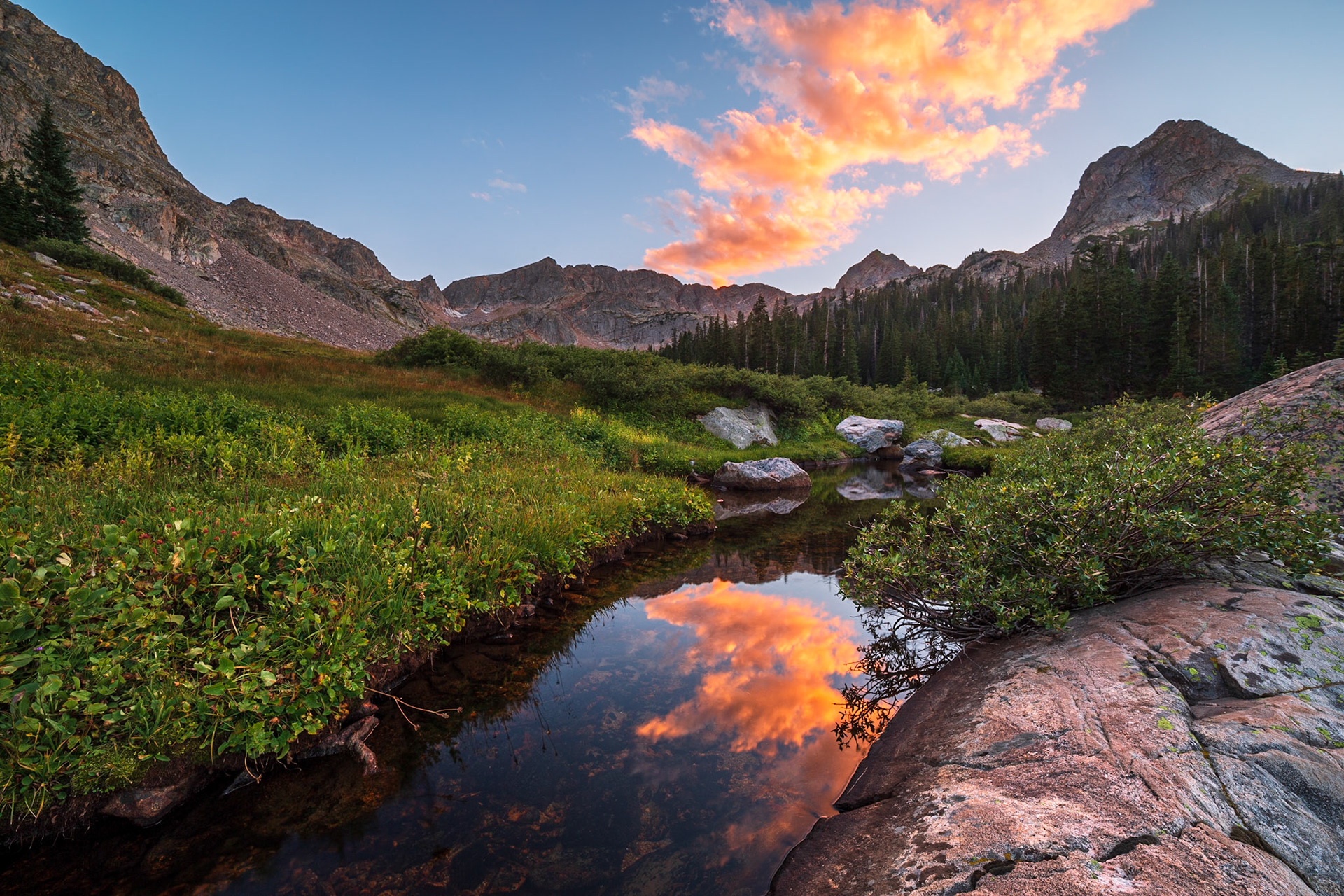 Gore Range Sunset