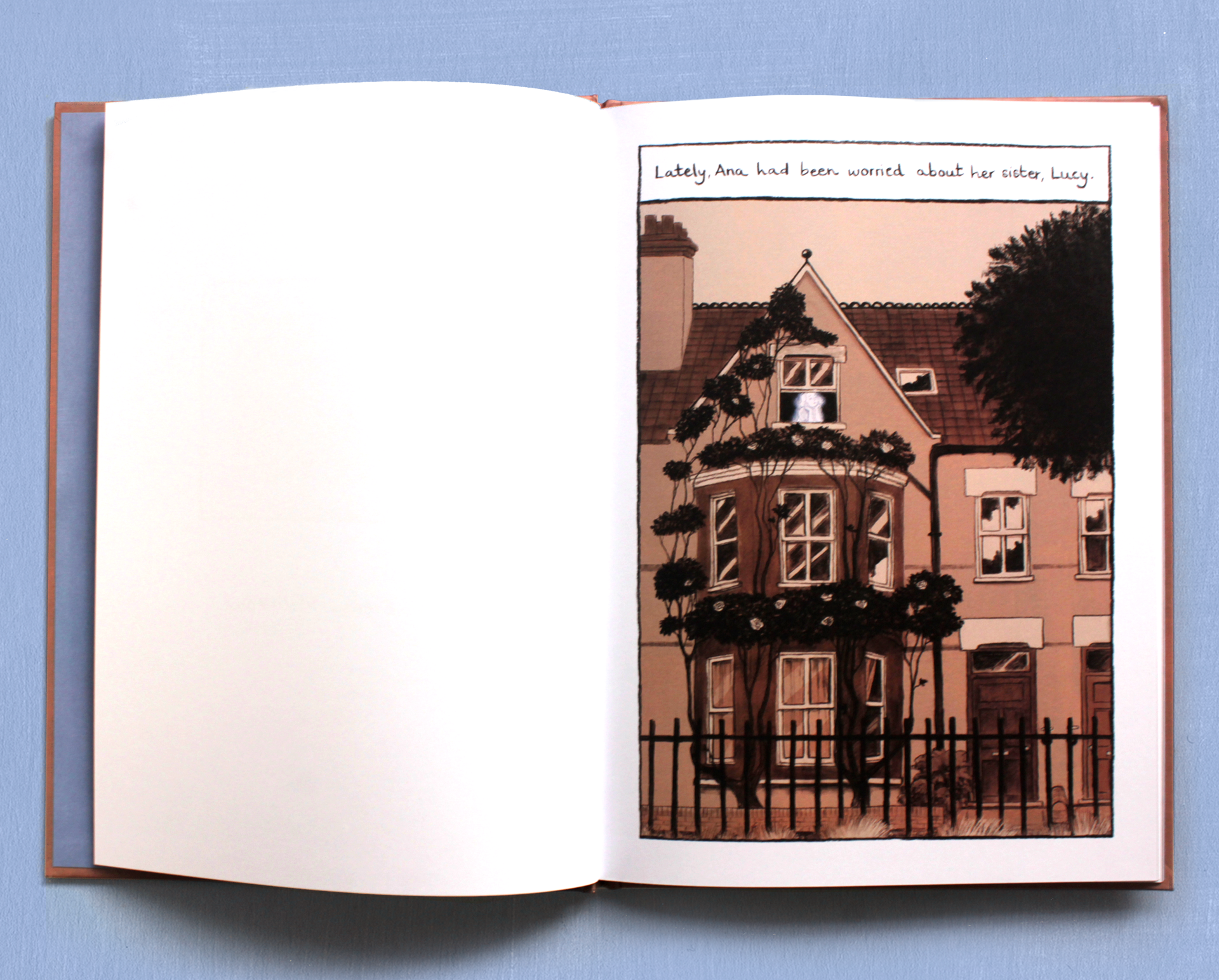 A friend for Lucy's  first page.