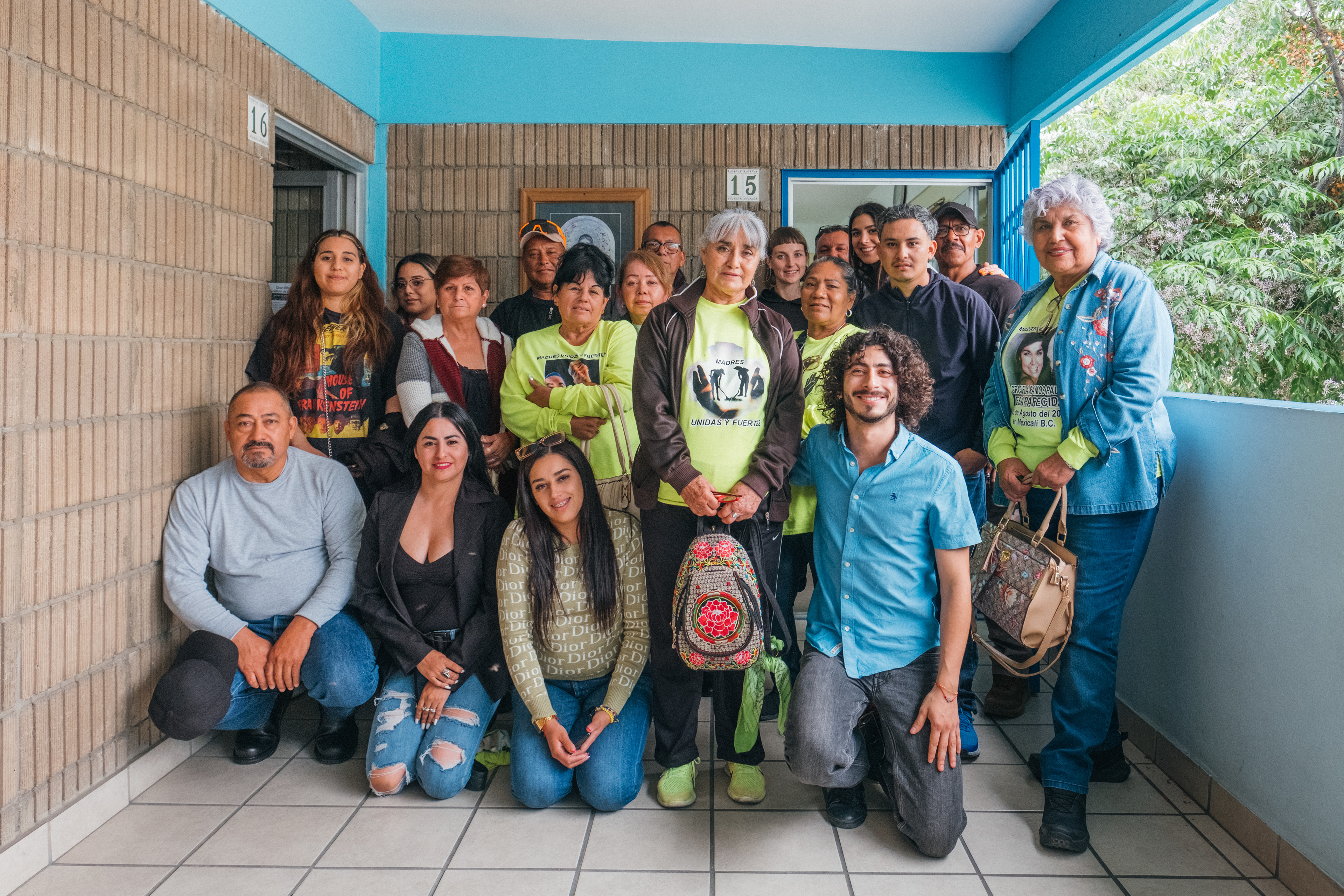 Primer taller de diseño participativo con los colectivos: Madres Unidas y Fuertes, Una Nación Buscándote. Tijuana, Baja California, mayo 2023.