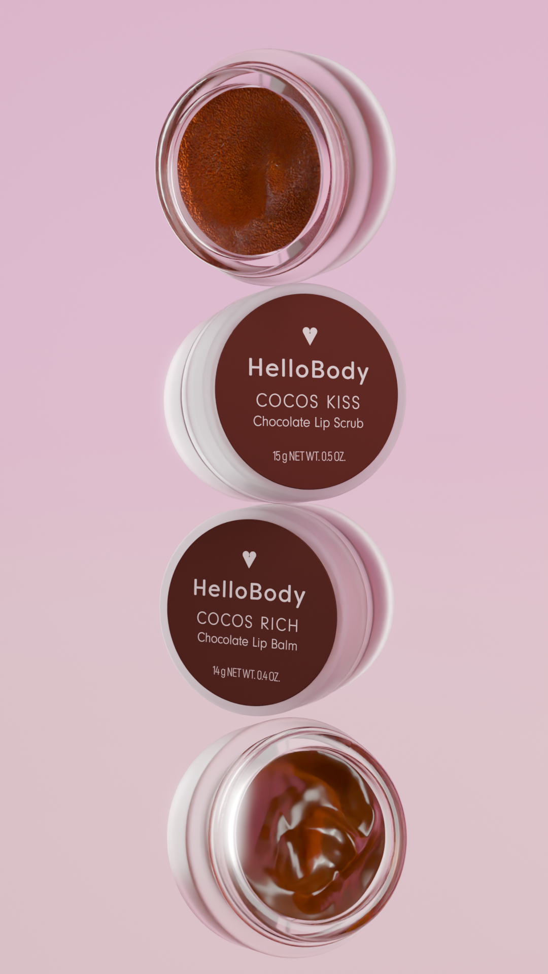 Hello Body Valentine LipSet Chocolate Product