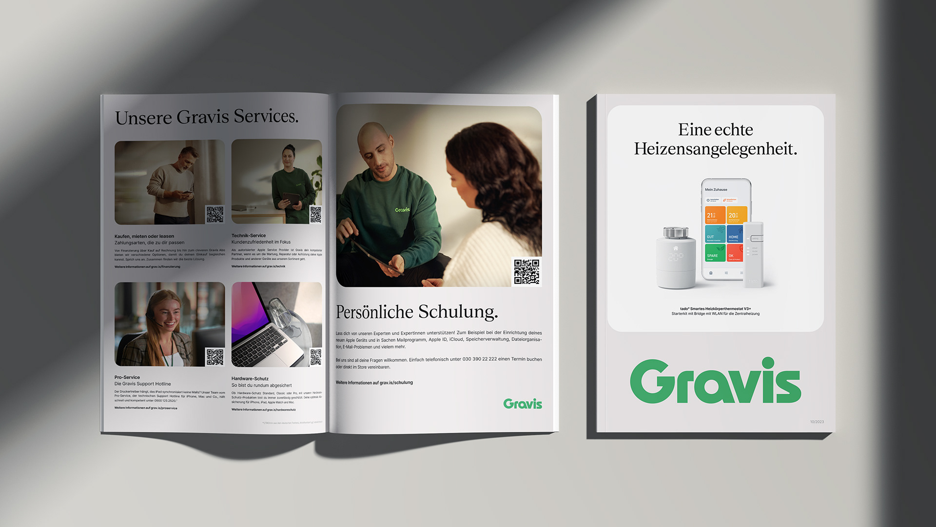 Angebotsflyer – monatlich erscheinende Print-Ausgabe
