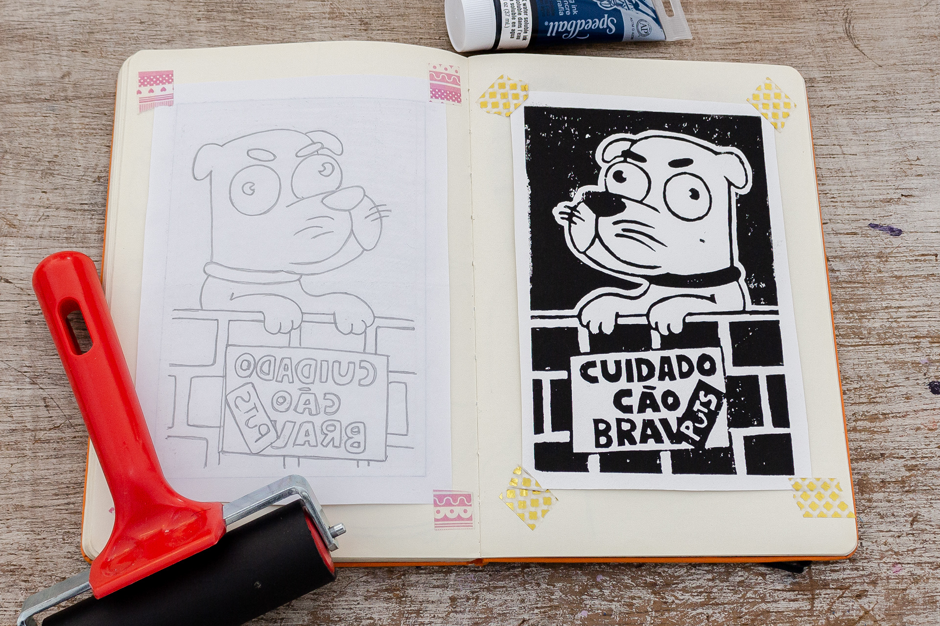 Ilustração por Lucas Espindola Braga, PutsCorp